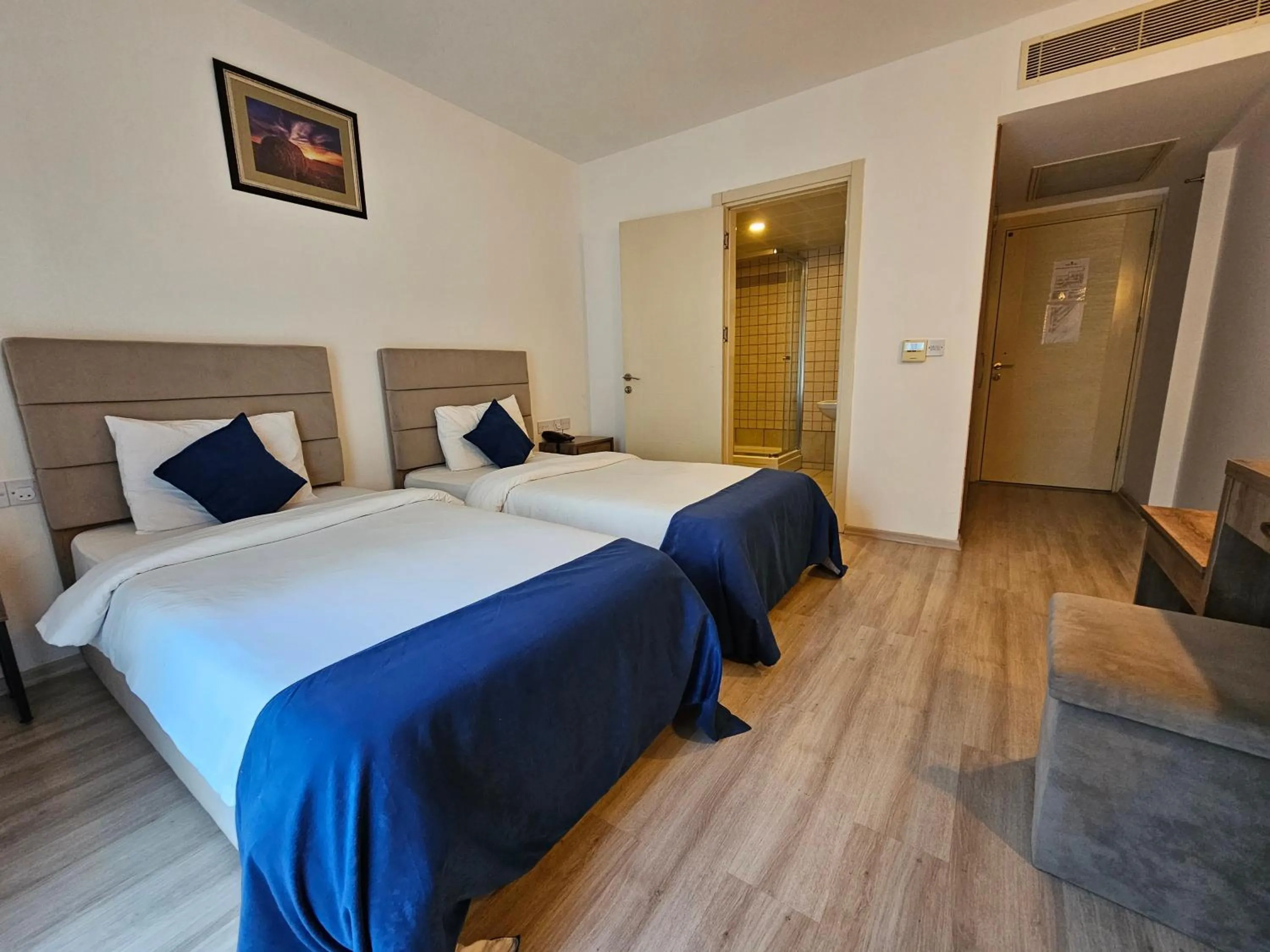 Bed in Park Palace Hotel