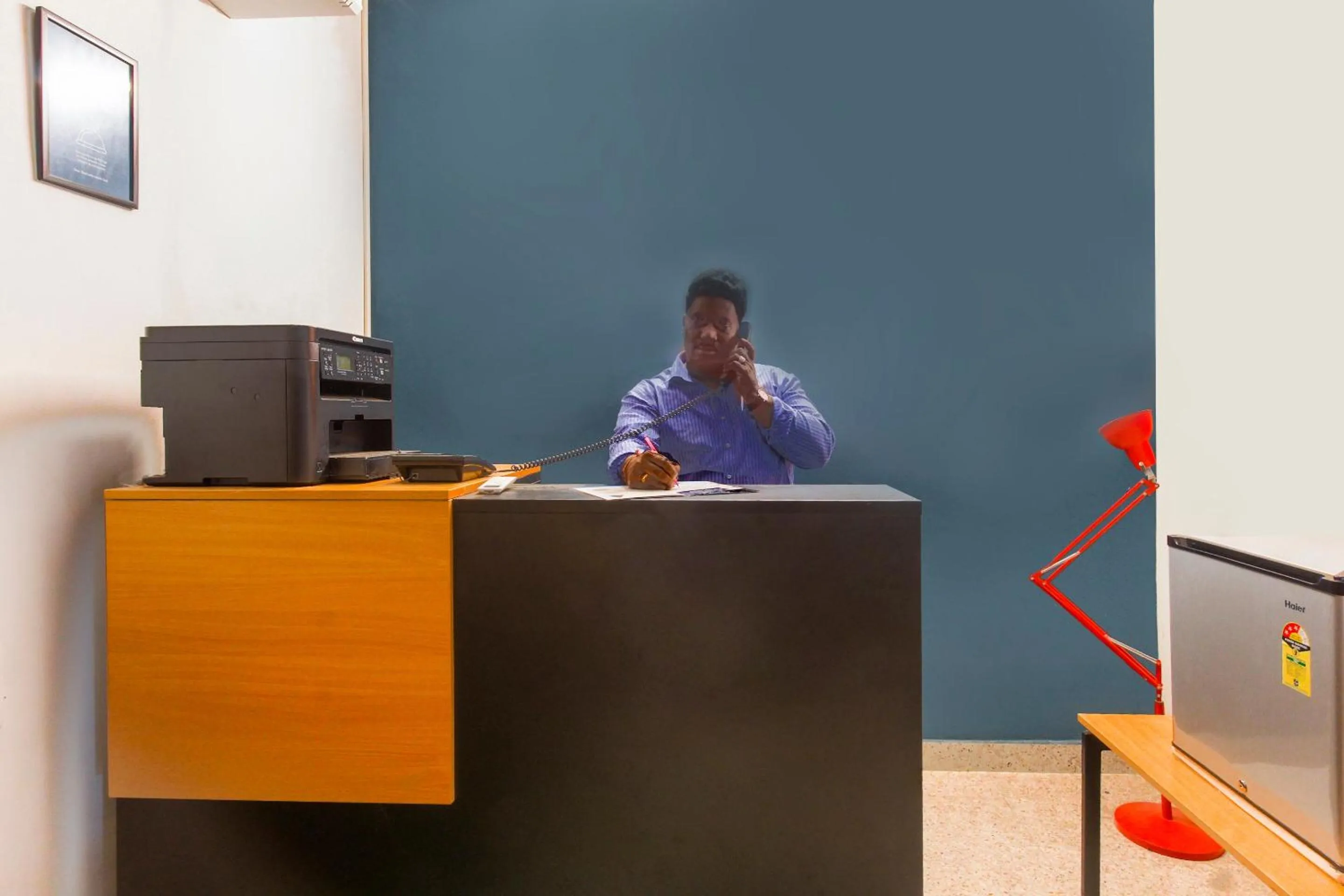 Lobby or reception in Hotel O Murugan Rooms