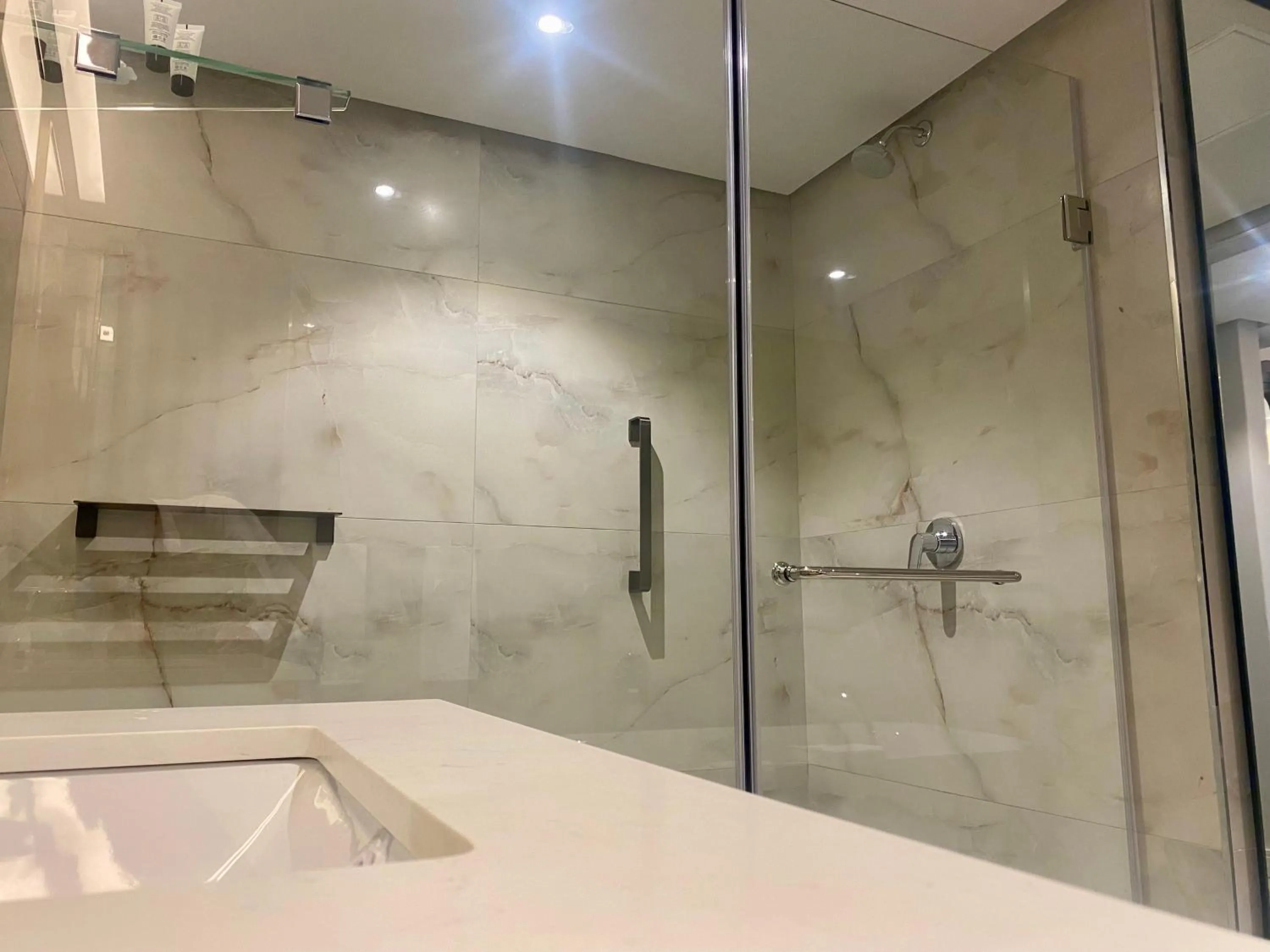 Shower in Coastlands Skye Hotel, Ridgeside, Umhlanga