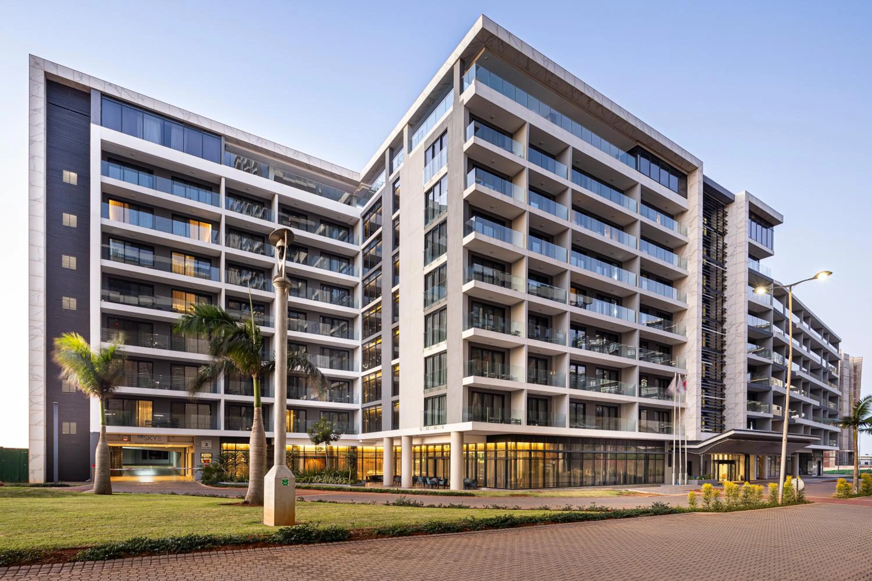 Property building in Coastlands Skye Hotel, Ridgeside, Umhlanga