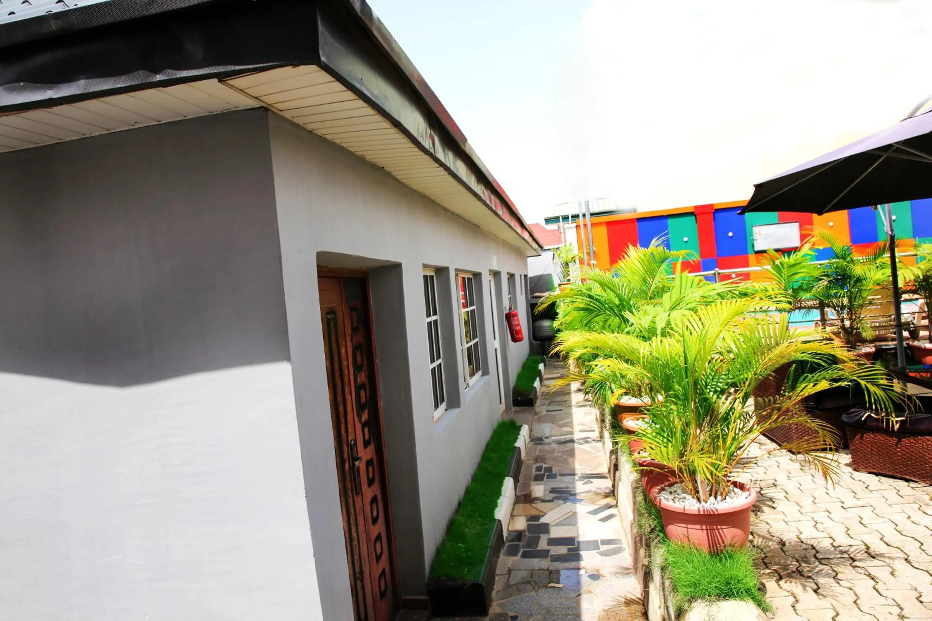 Pool view in Western Dreams Hotel