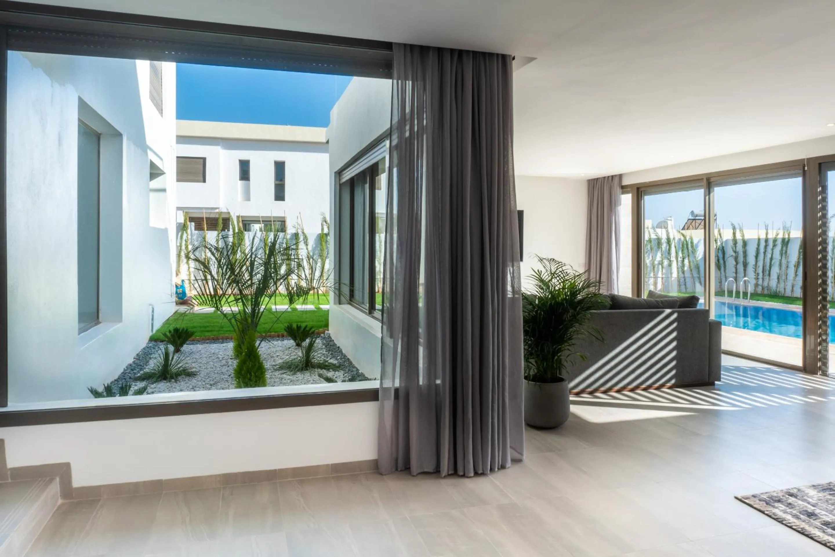 Living room in Salam Taghazout - luxury villa - Pool - 8 Px
