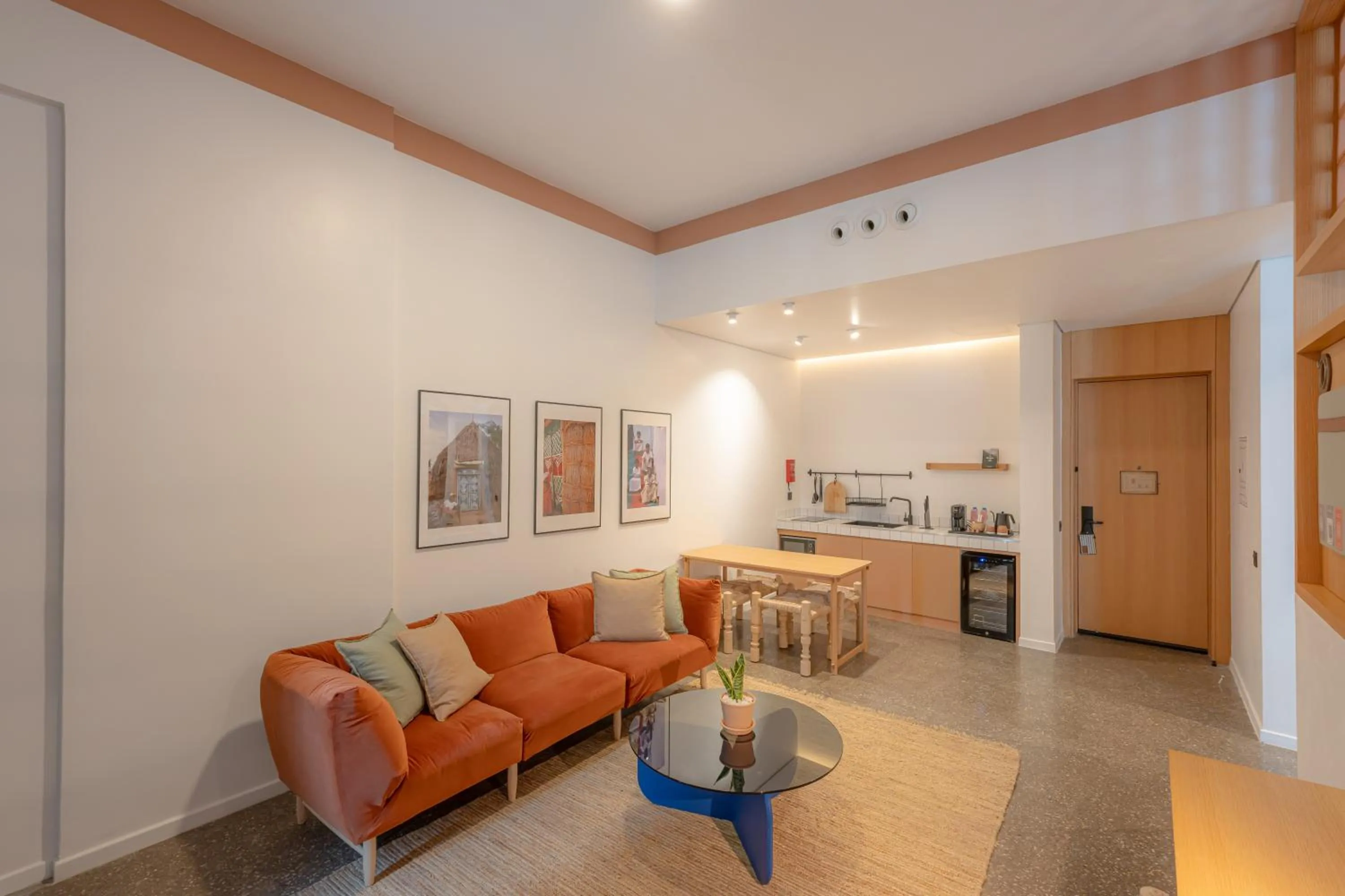 Living room in Shada Hotel Dubai - فندق شدا دبي