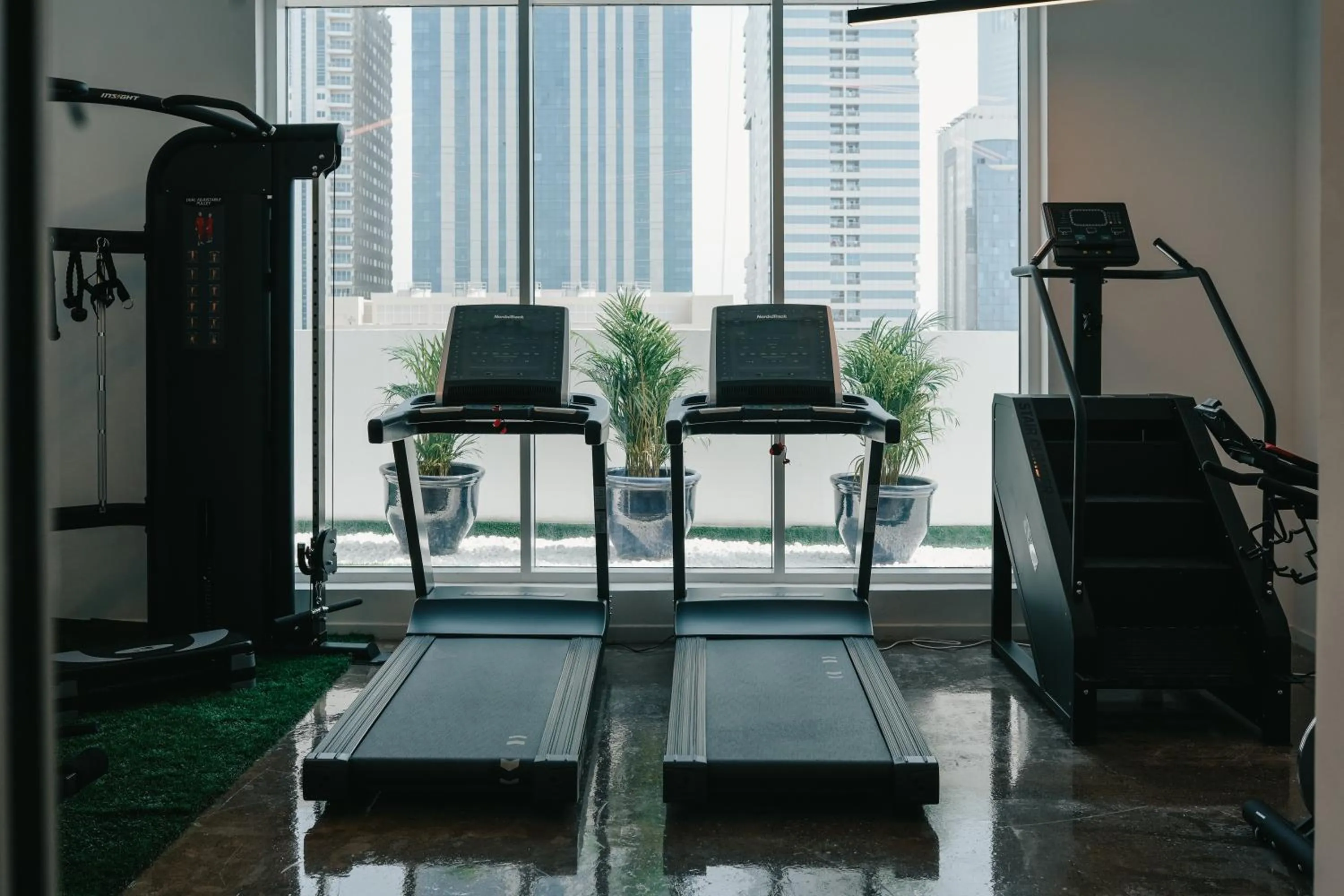 Fitness centre/facilities in Shada Hotel Dubai - فندق شدا دبي