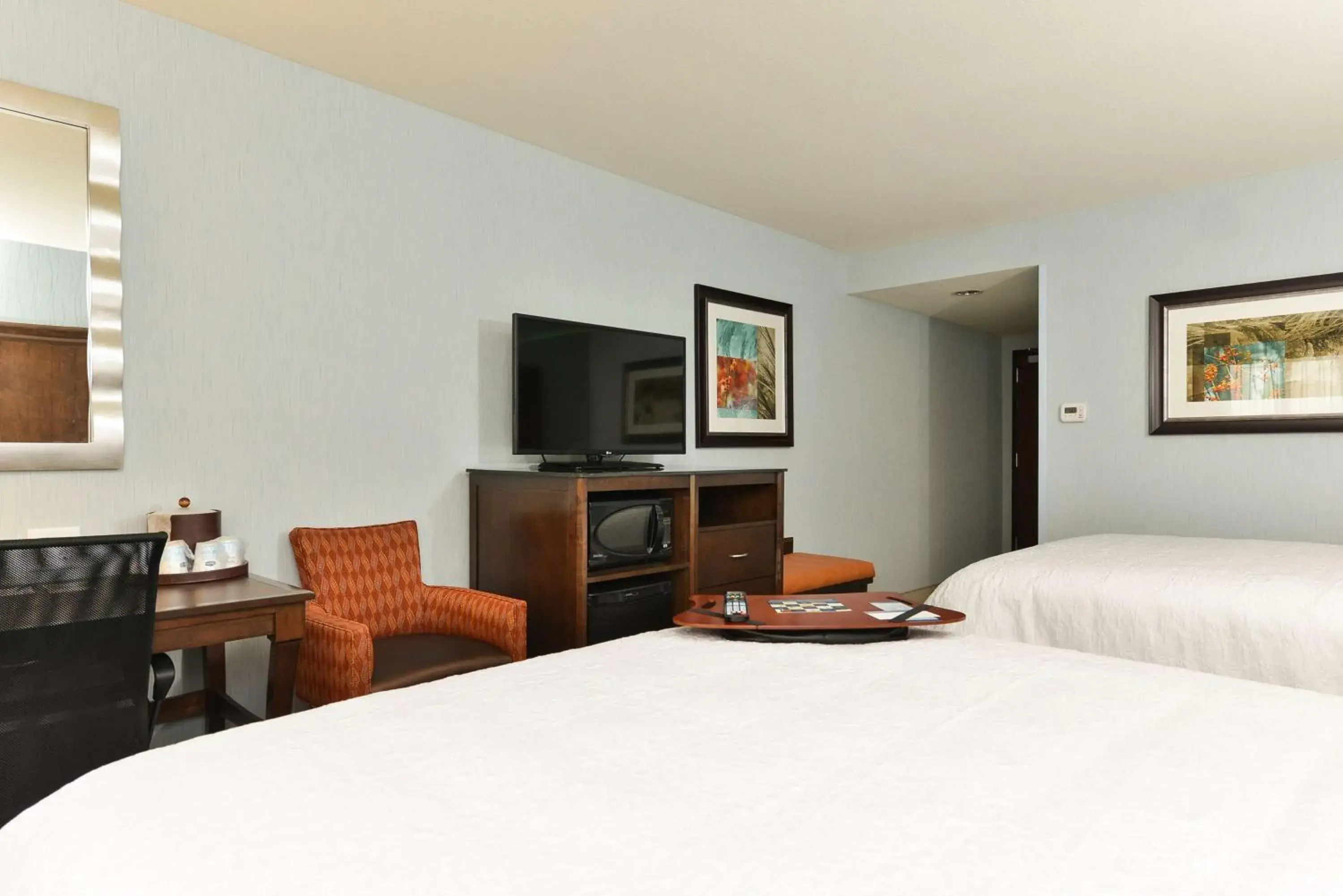 Bed in Hampton Inn Corning/Painted Post Bed in Hampton Inn Corning/Painted Post