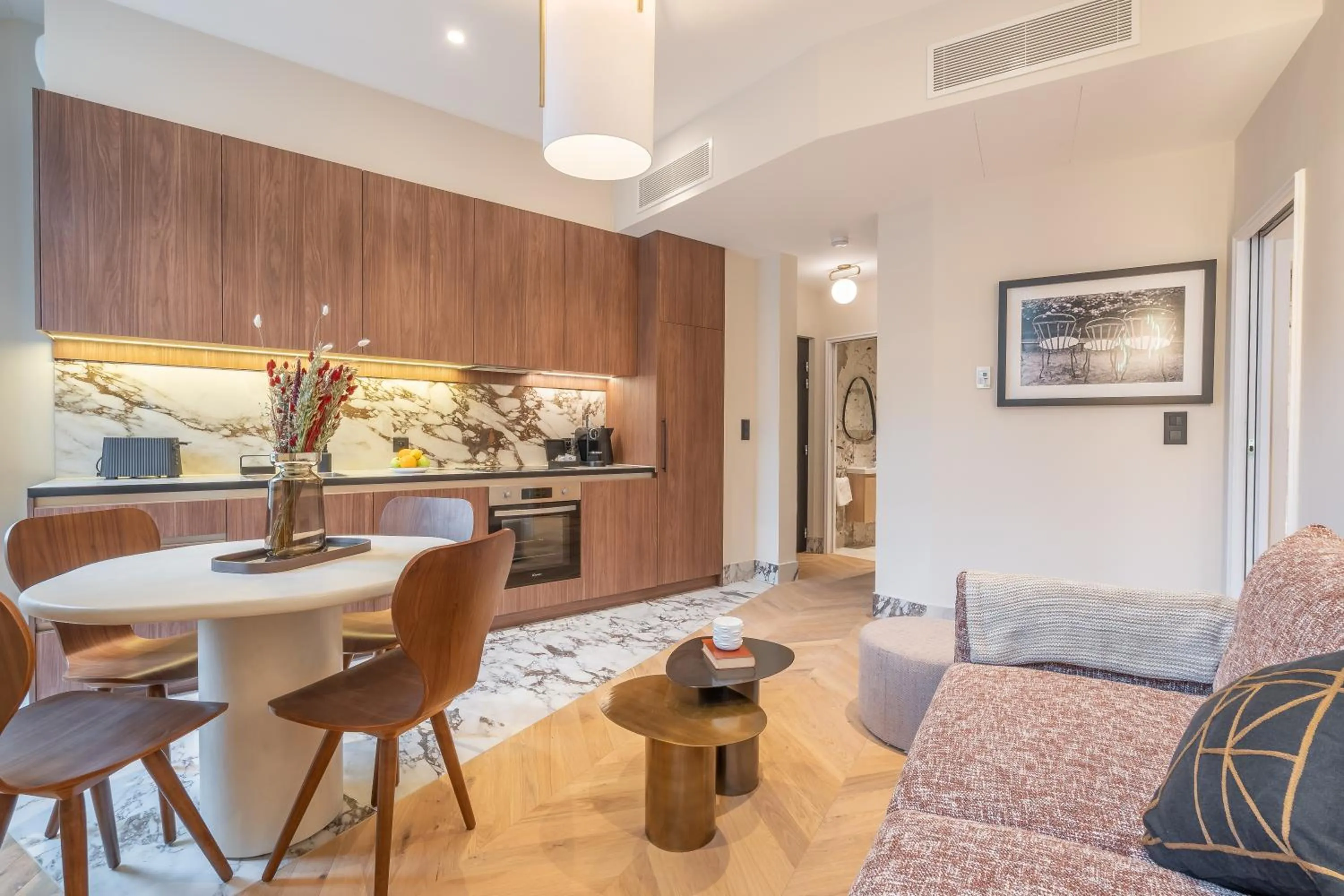 kitchen in Yuna Saint-Germain-des-Prés - Serviced Apartments