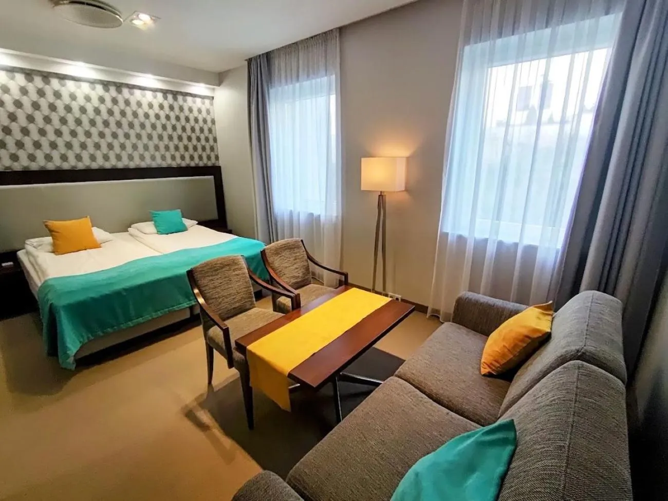 Bed in Hotel Zamek Centrum