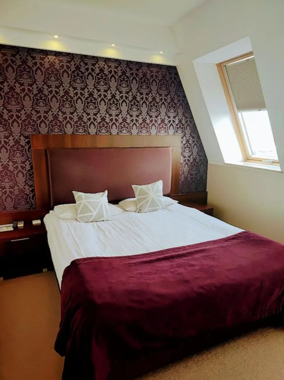 Bed in Hotel Zamek Centrum