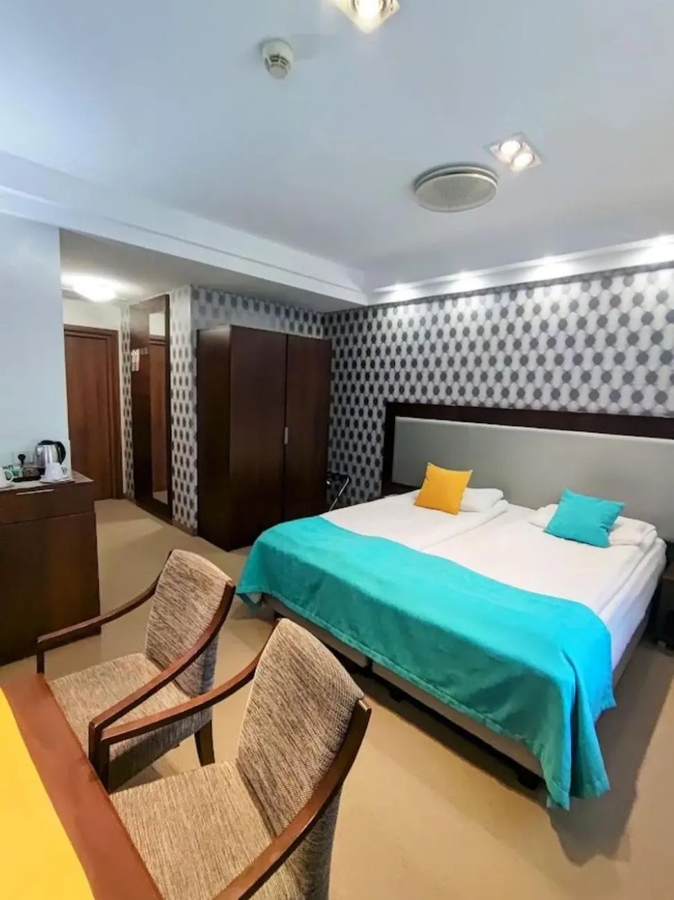 Bed in Hotel Zamek Centrum