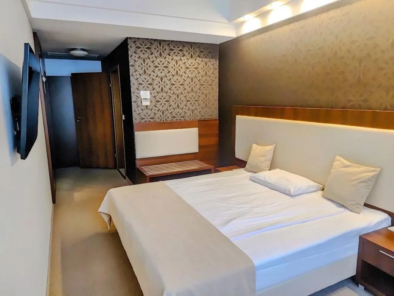 Bed in Hotel Zamek Centrum