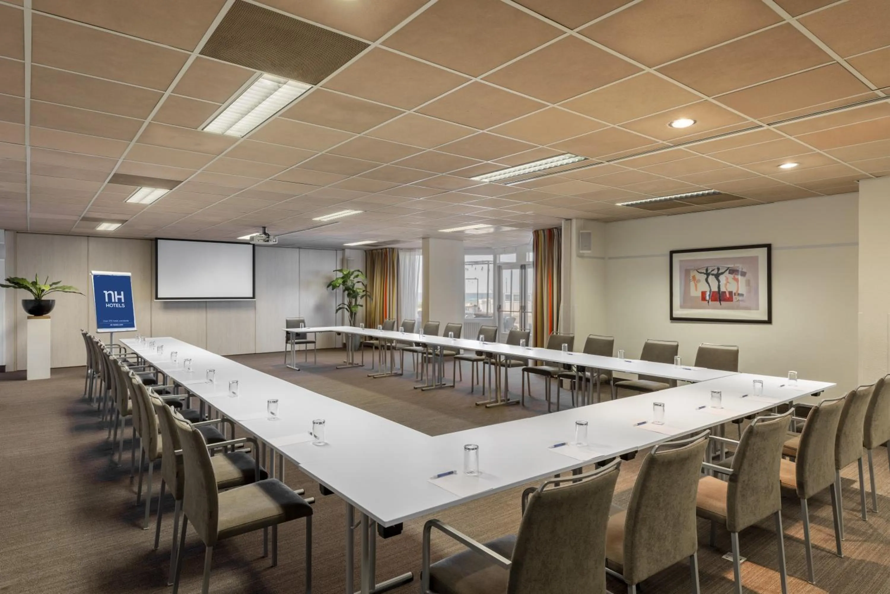 On site in NH Zandvoort Hotel