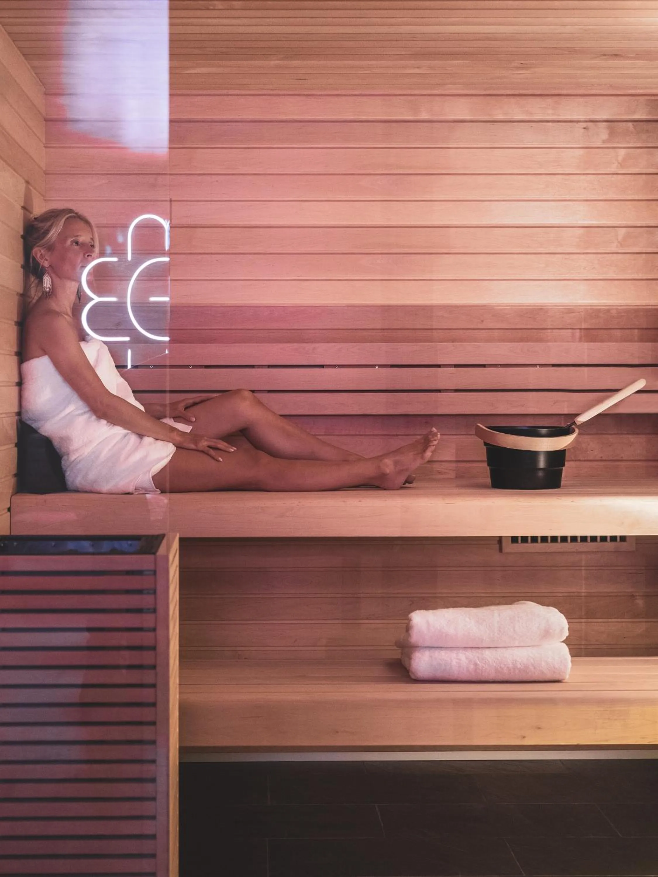 Sauna in Boudoir des Muses