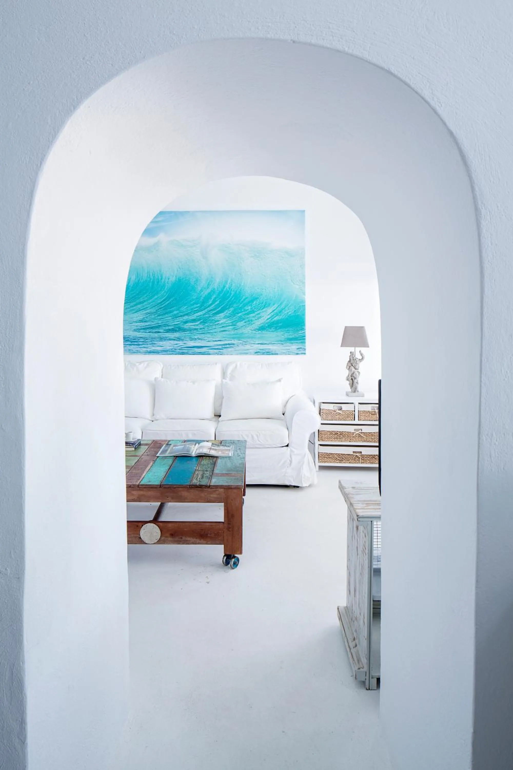 Bed in Gaia Villa