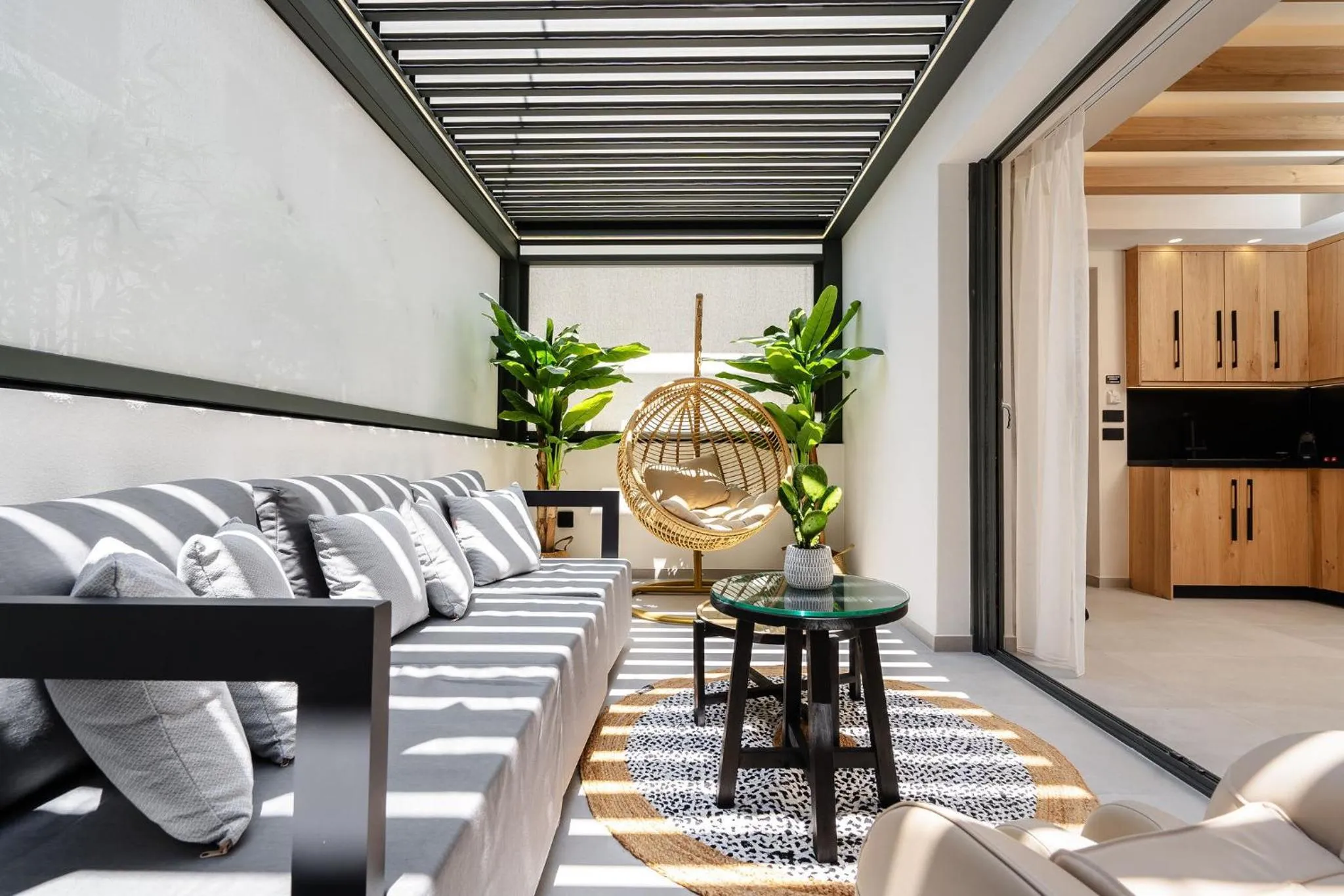 Patio in Legato Spa Suites