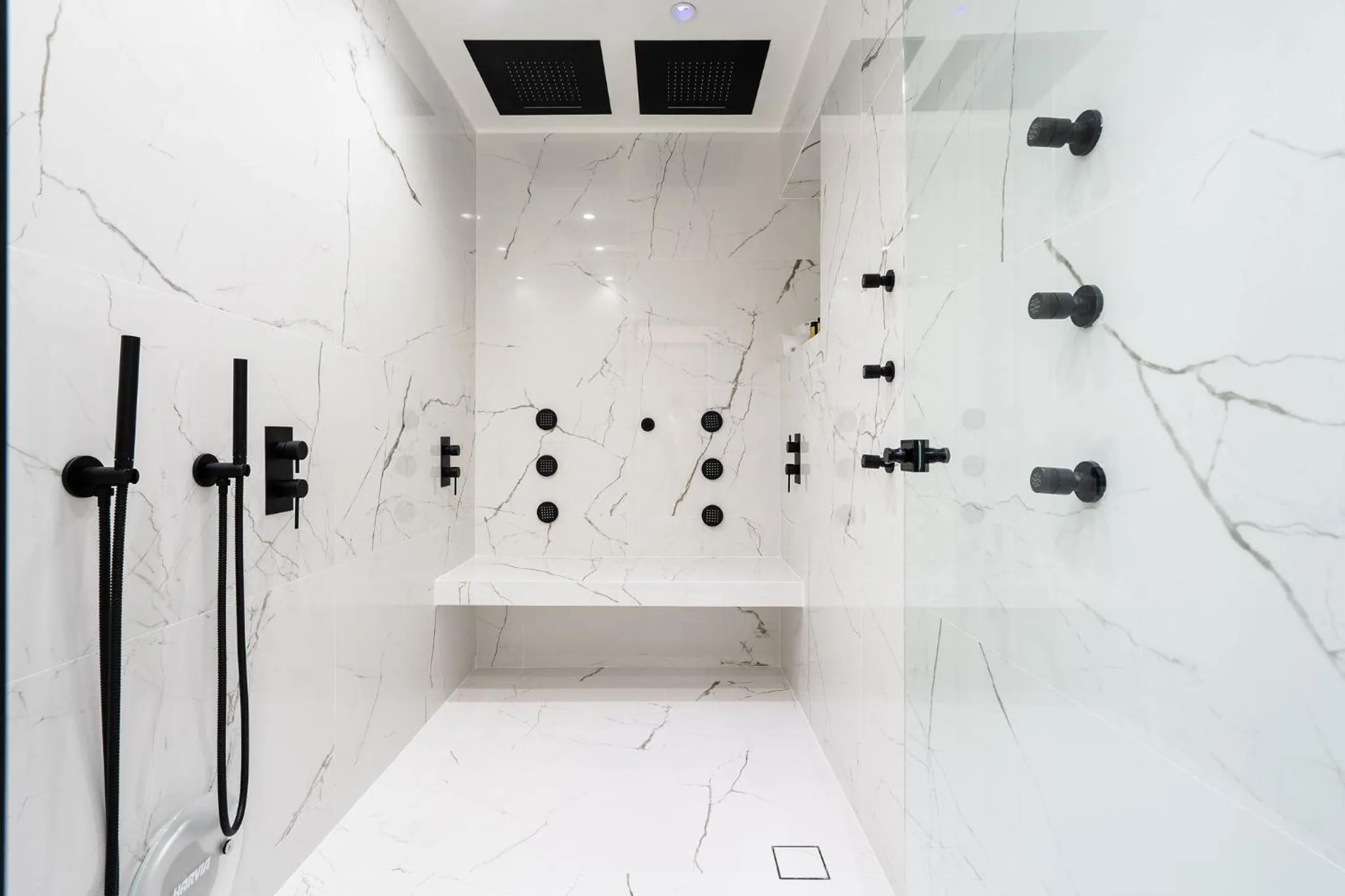 Shower in Legato Spa Suites