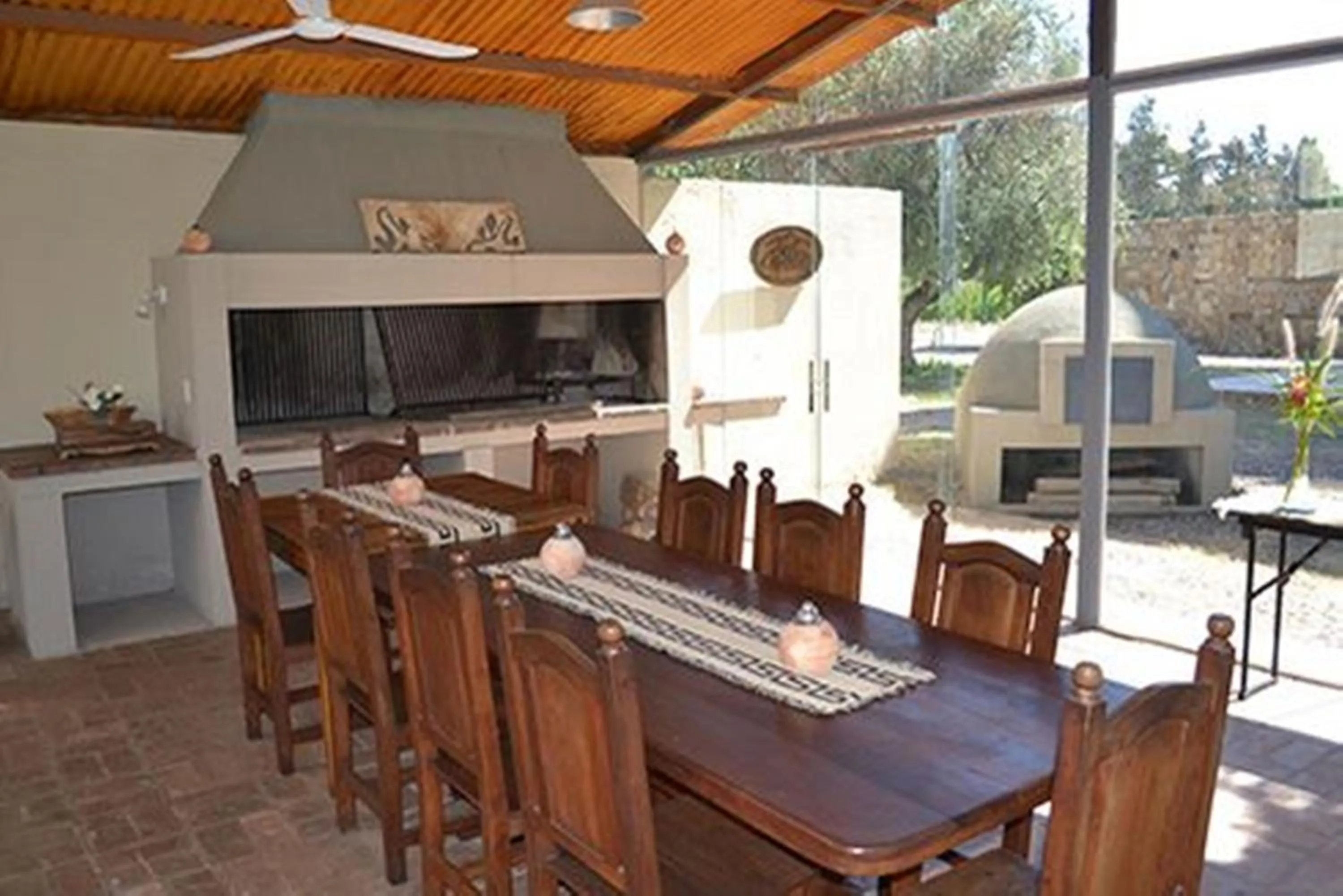 BBQ facilities in Hotel Finca Hermitage