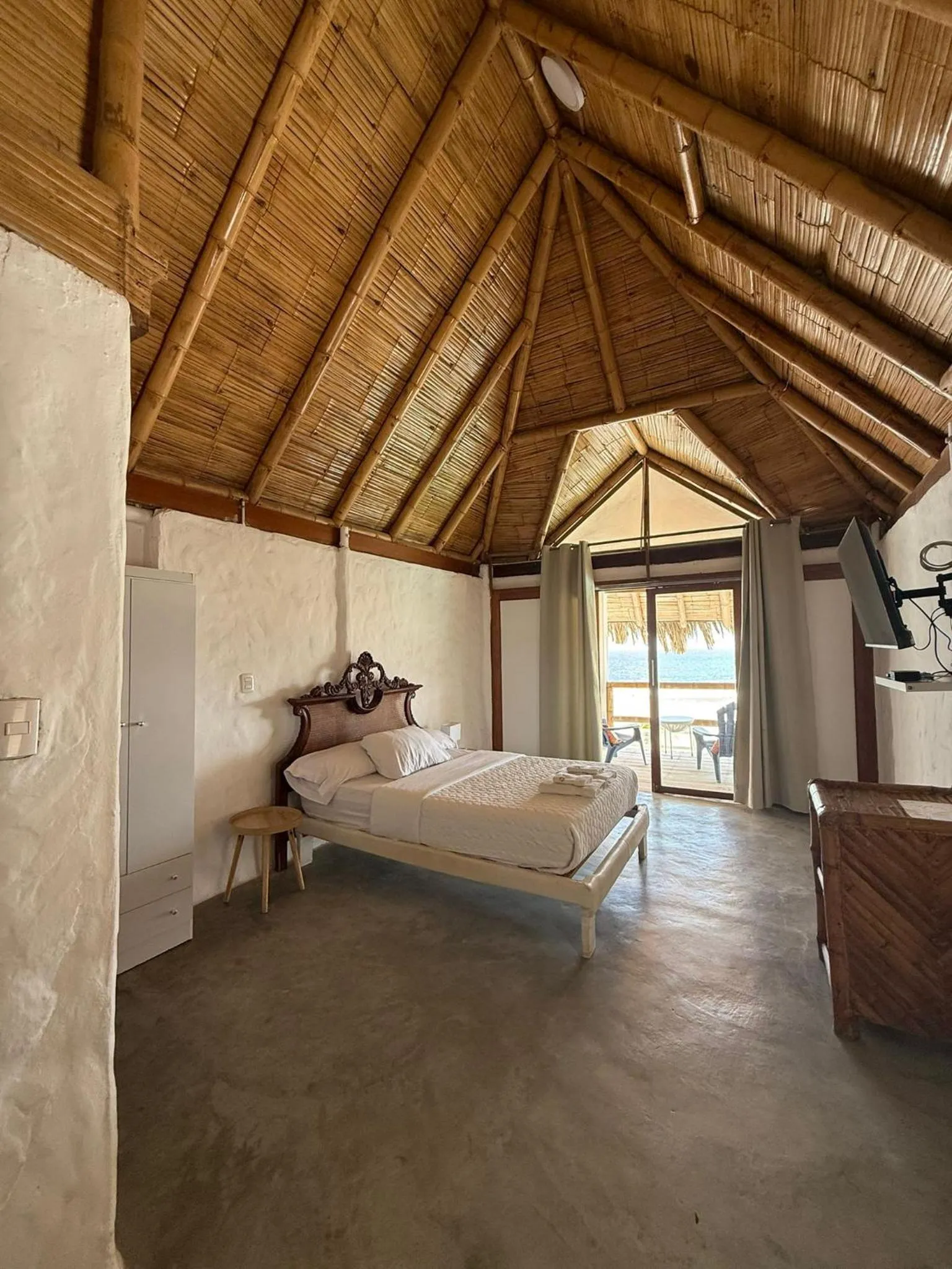 Bedroom, Bed in Hotel Puerto Antiguo