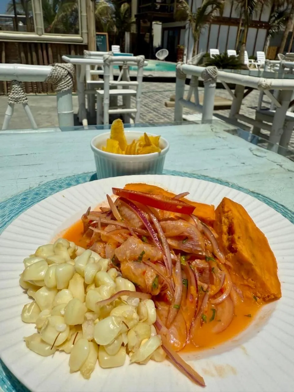 Restaurant/places to eat in Hotel Puerto Antiguo