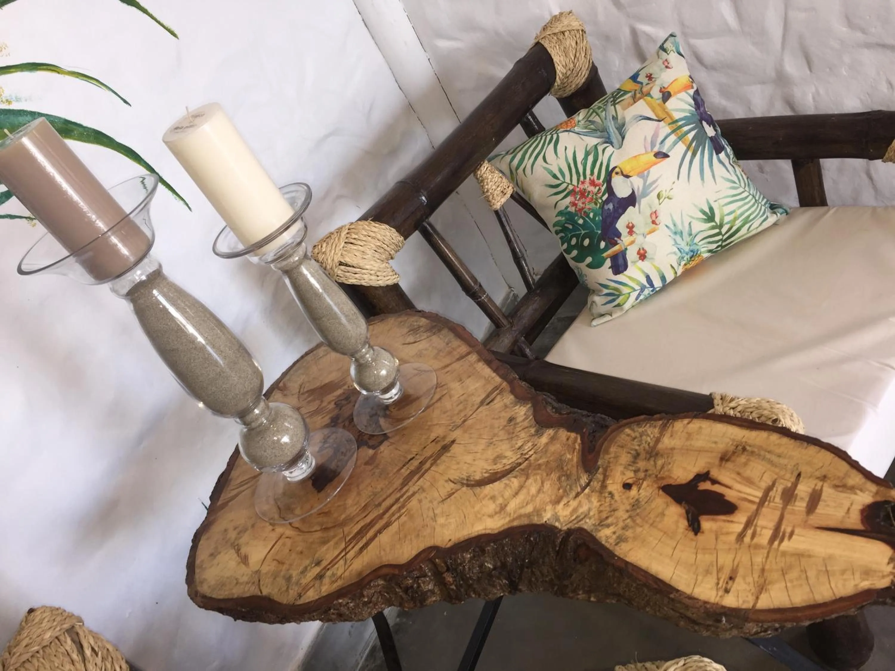 Living room in Hotel Puerto Antiguo