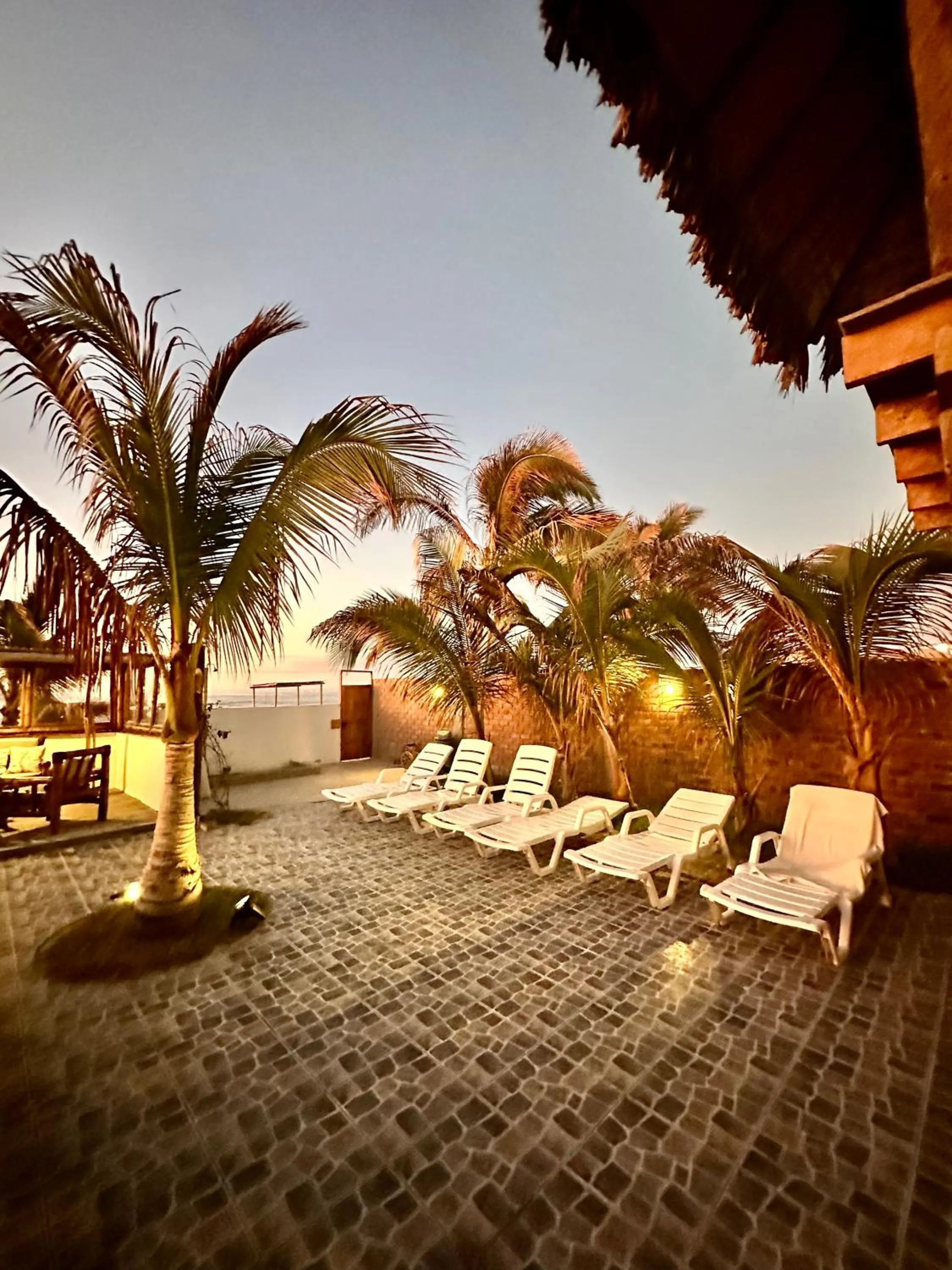 sunbed in Hotel Puerto Antiguo