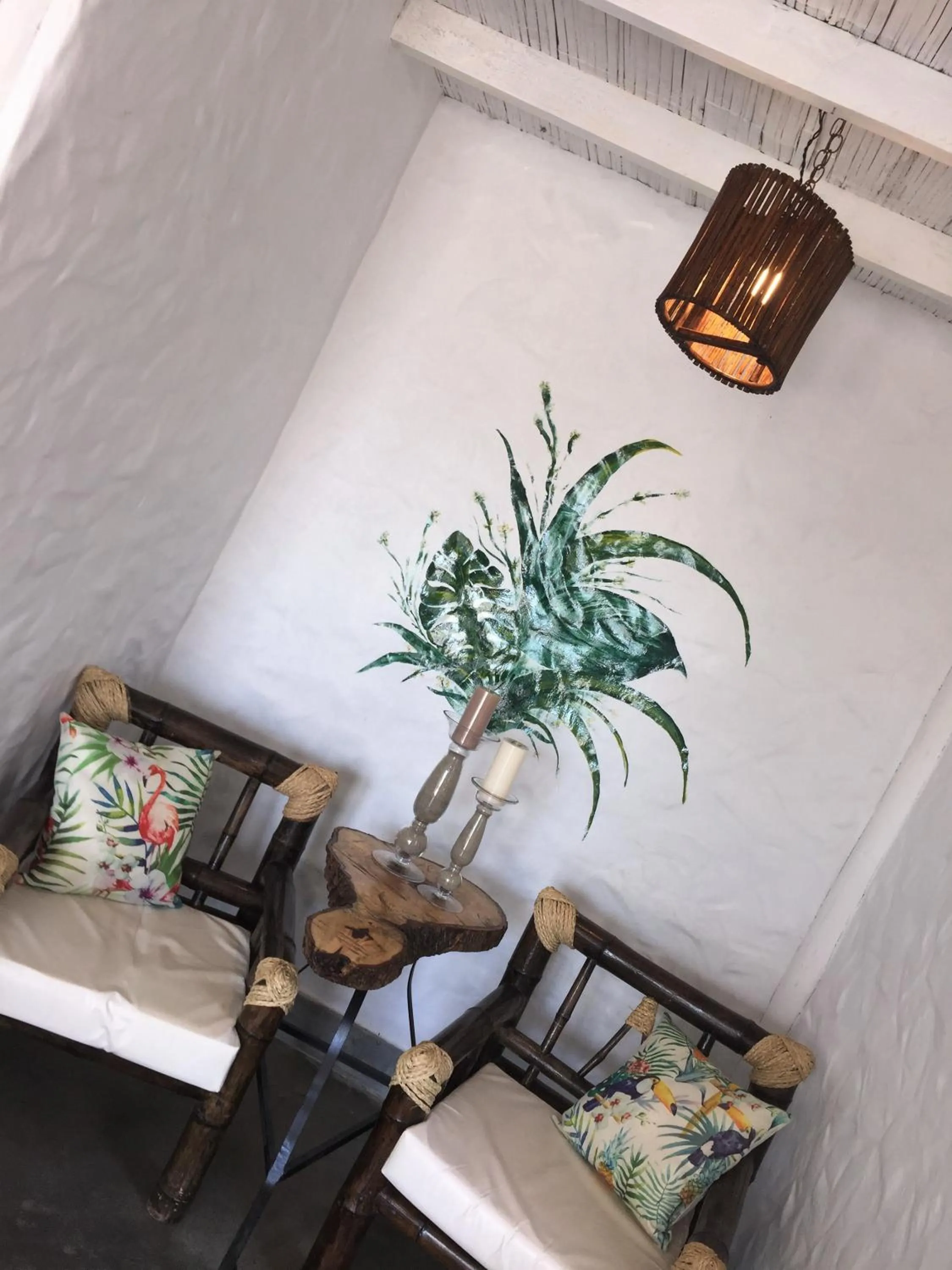 Living room in Hotel Puerto Antiguo