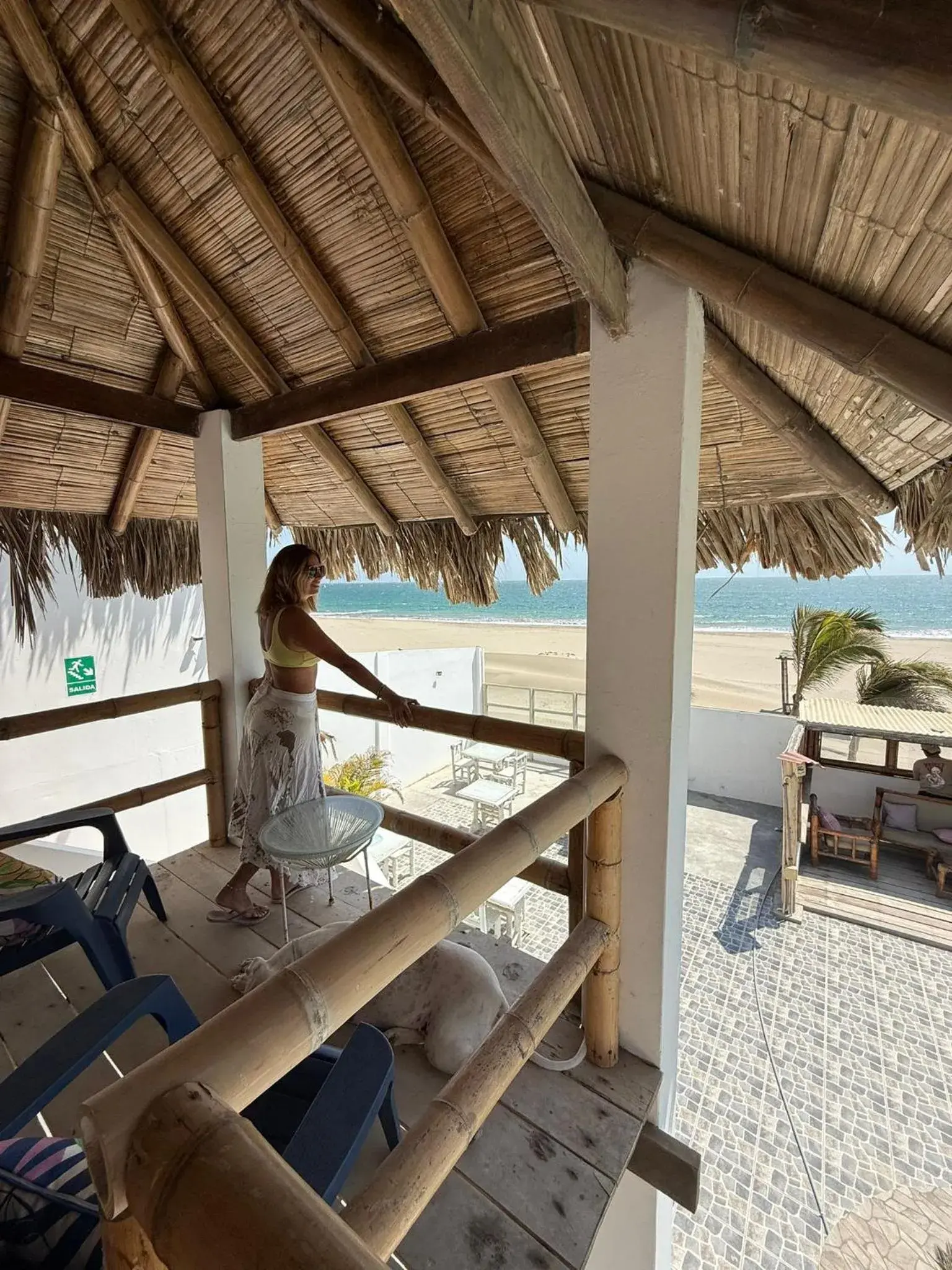 Deluxe Double Room with Balcony and Sea View - single occupancy in Hotel Puerto Antiguo Deluxe Double Room with Balcony and Sea View - single occupancy in Hotel Puerto Antiguo