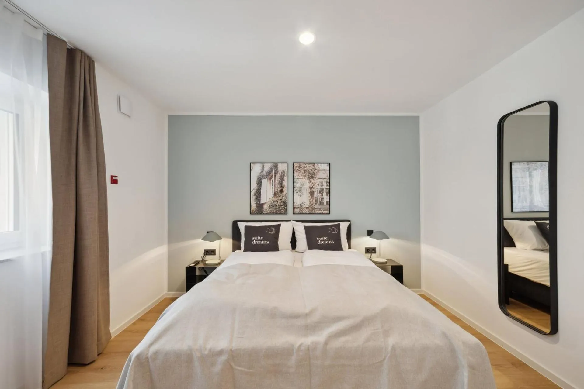 Bed in Limehome Nuremberg Celtisplatz