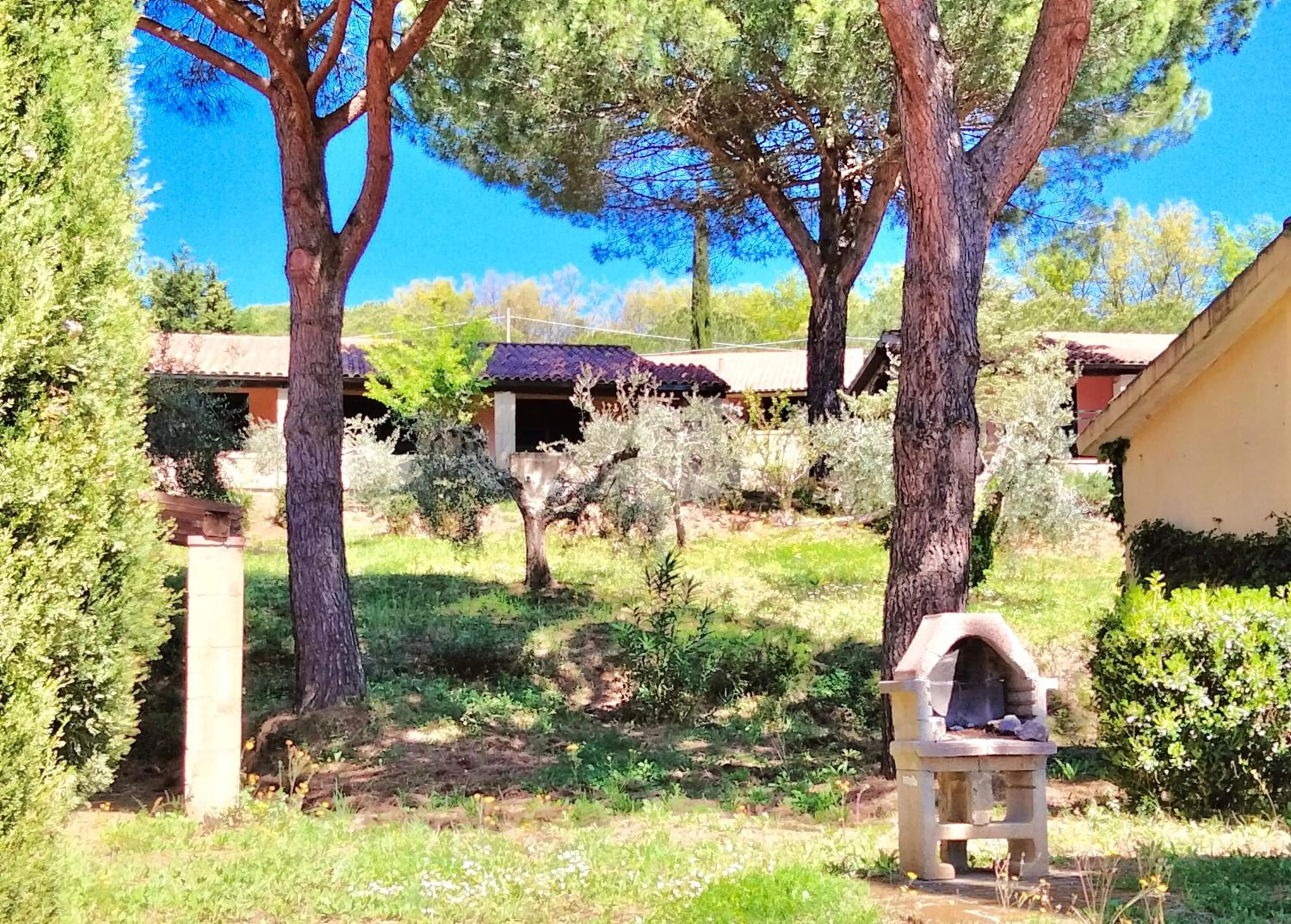 Garden in Residence with swimming - pool in Guardistallo