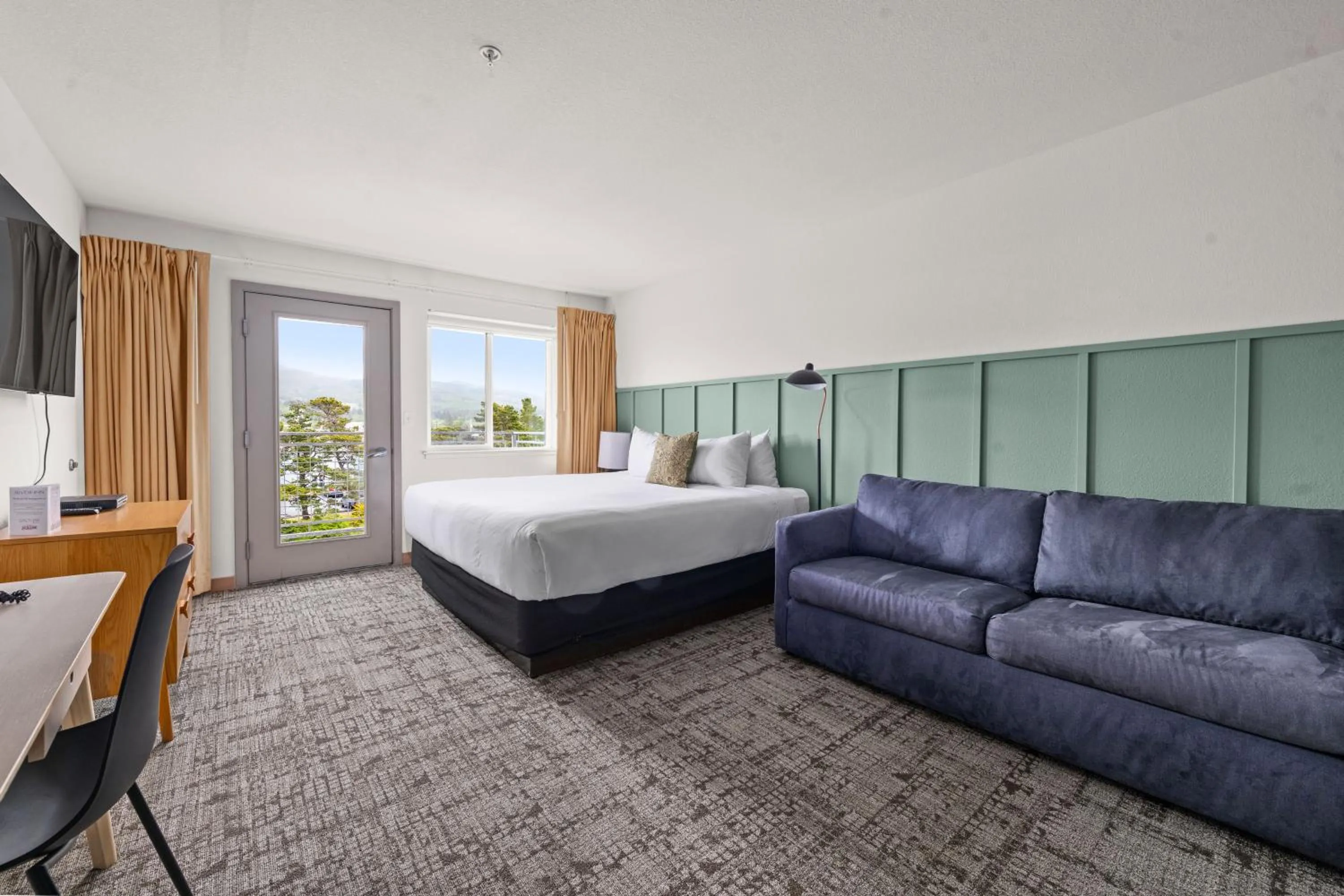 Bedroom, Bed in River Inn at Seaside