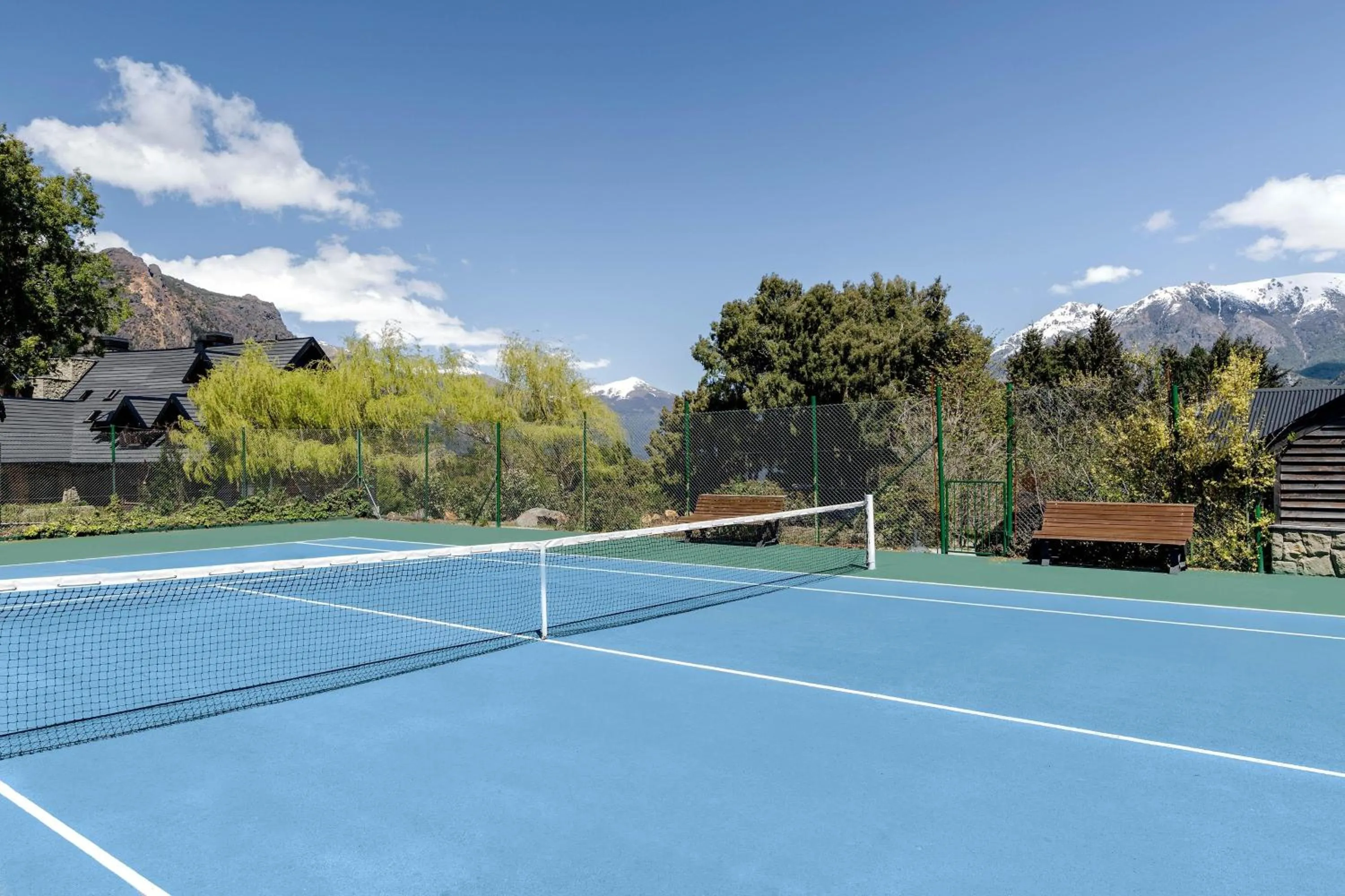 Tennis court in Arelauquen Lodge, a Tribute Portfolio Hotel
