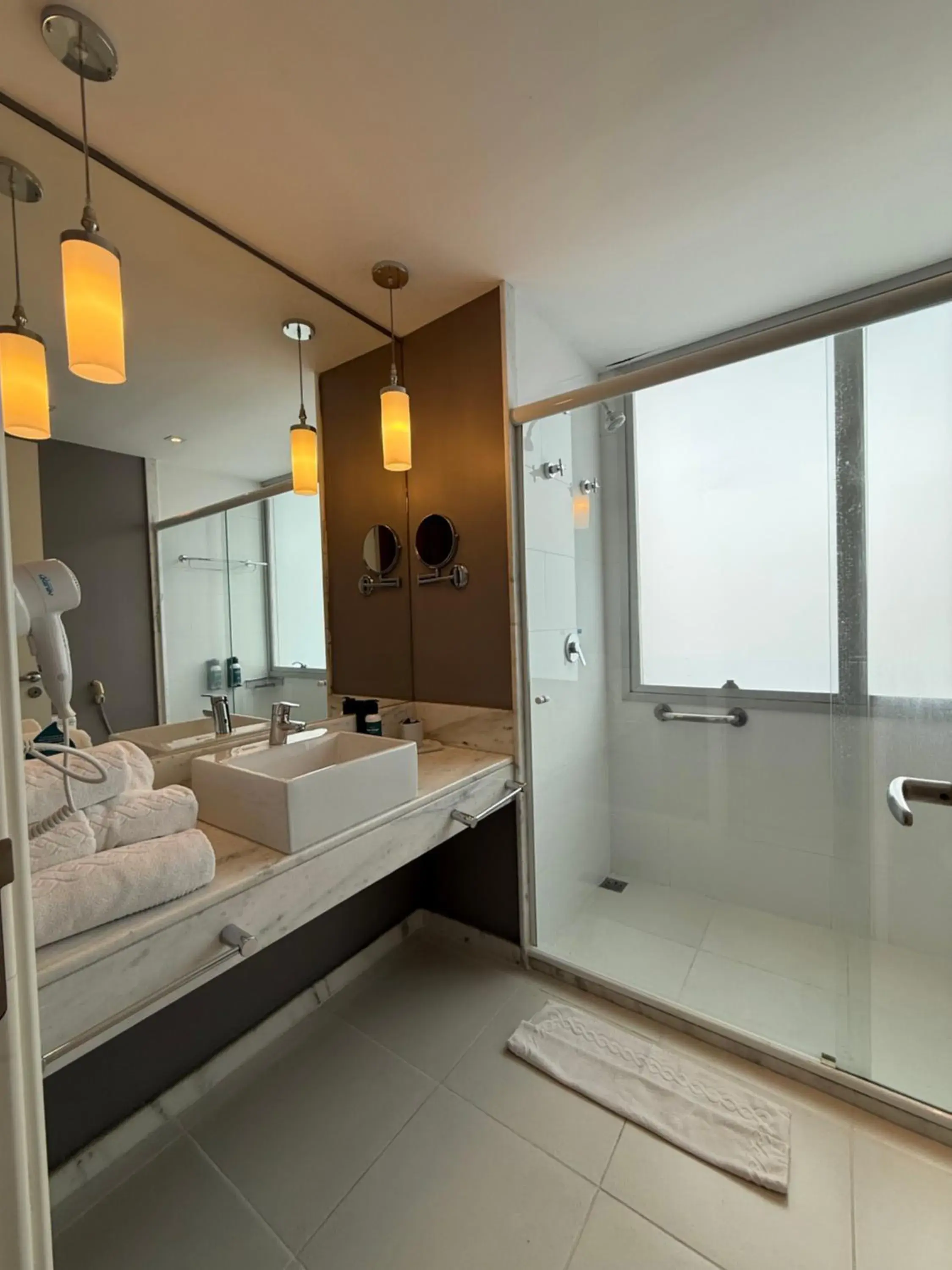 Bathroom in San Diego Suites Veredas Sete Lagoas Bathroom in San Diego Suites Veredas Sete Lagoas