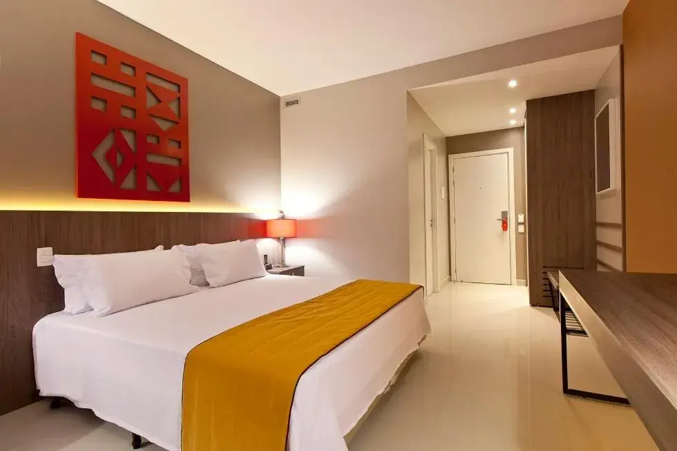 Photo of the whole room, Bed in San Diego Suites Veredas Sete Lagoas Photo of the whole room, Bed in San Diego Suites Veredas Sete Lagoas