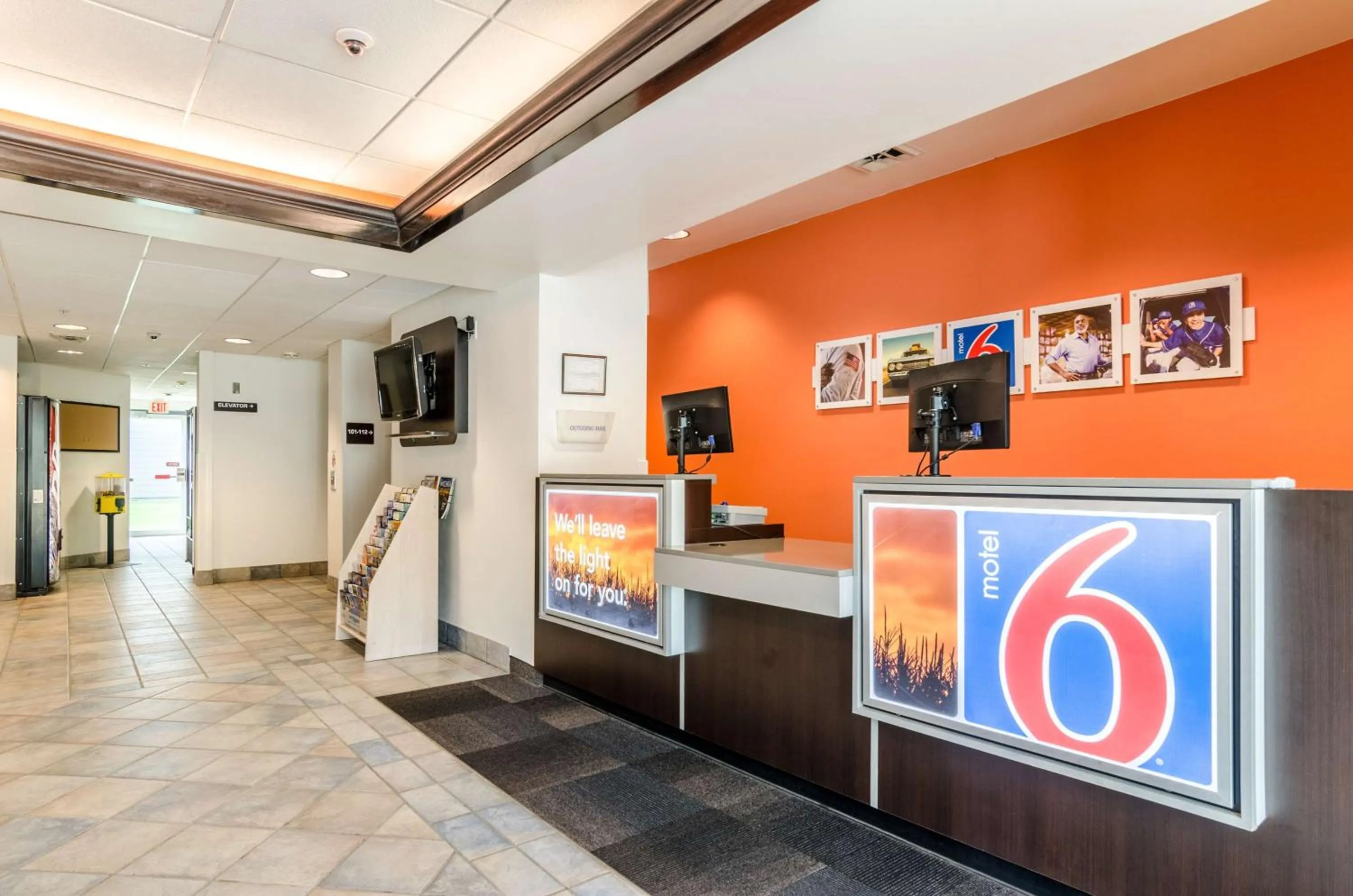 Lobby or reception in Motel 6-Kearney, NE