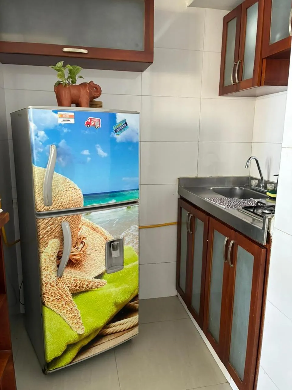 Apartamento con vista al laguito y al mar