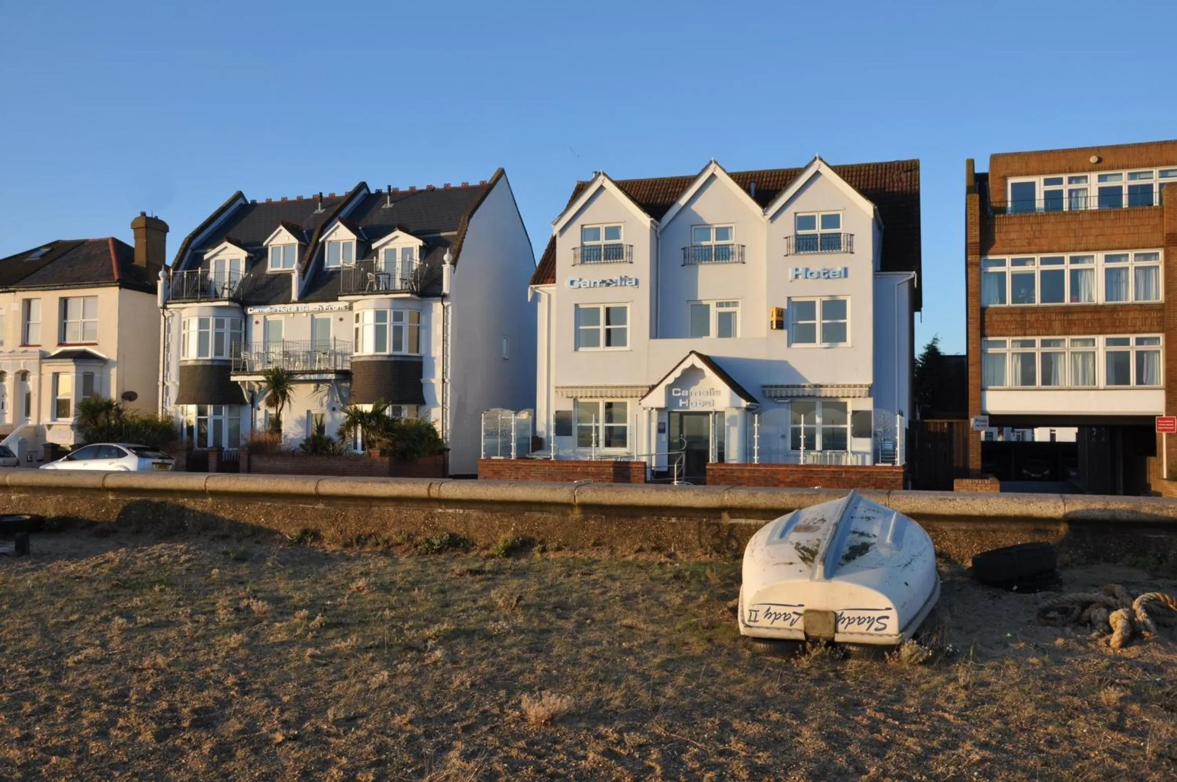 Facade/entrance in Camelia Hotel