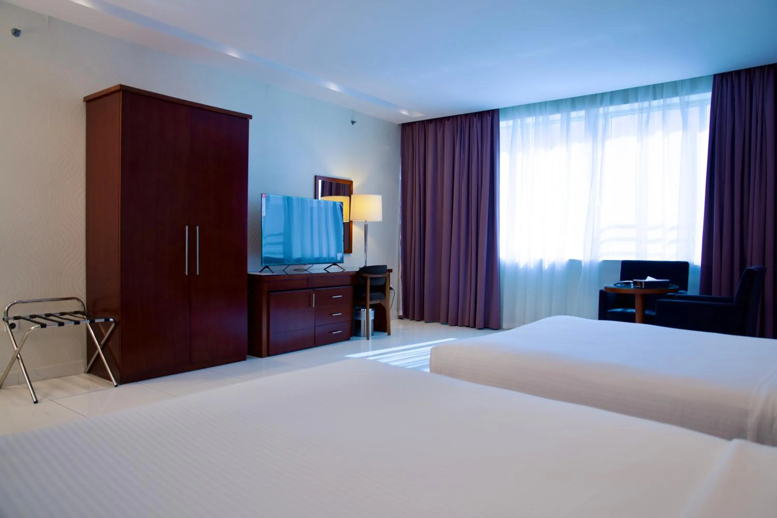 Bed in Grand Mayral Hotel