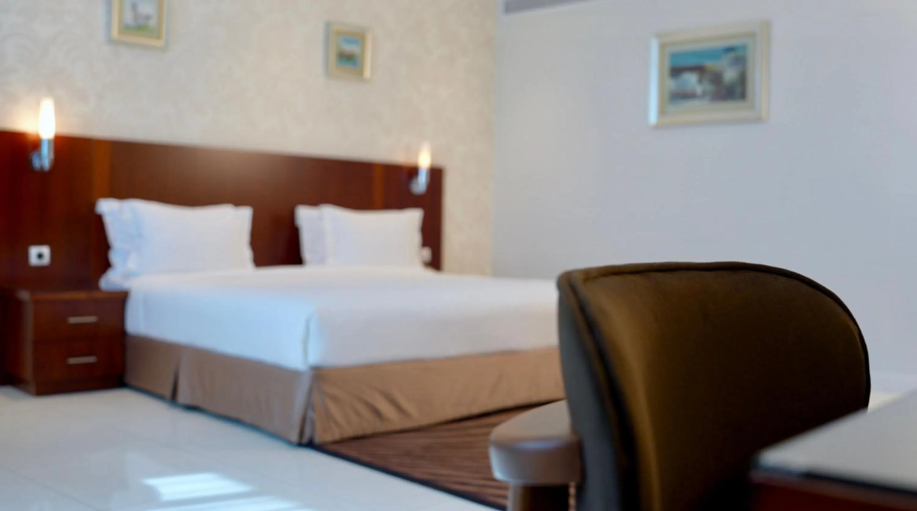 Bed in Grand Mayral Hotel