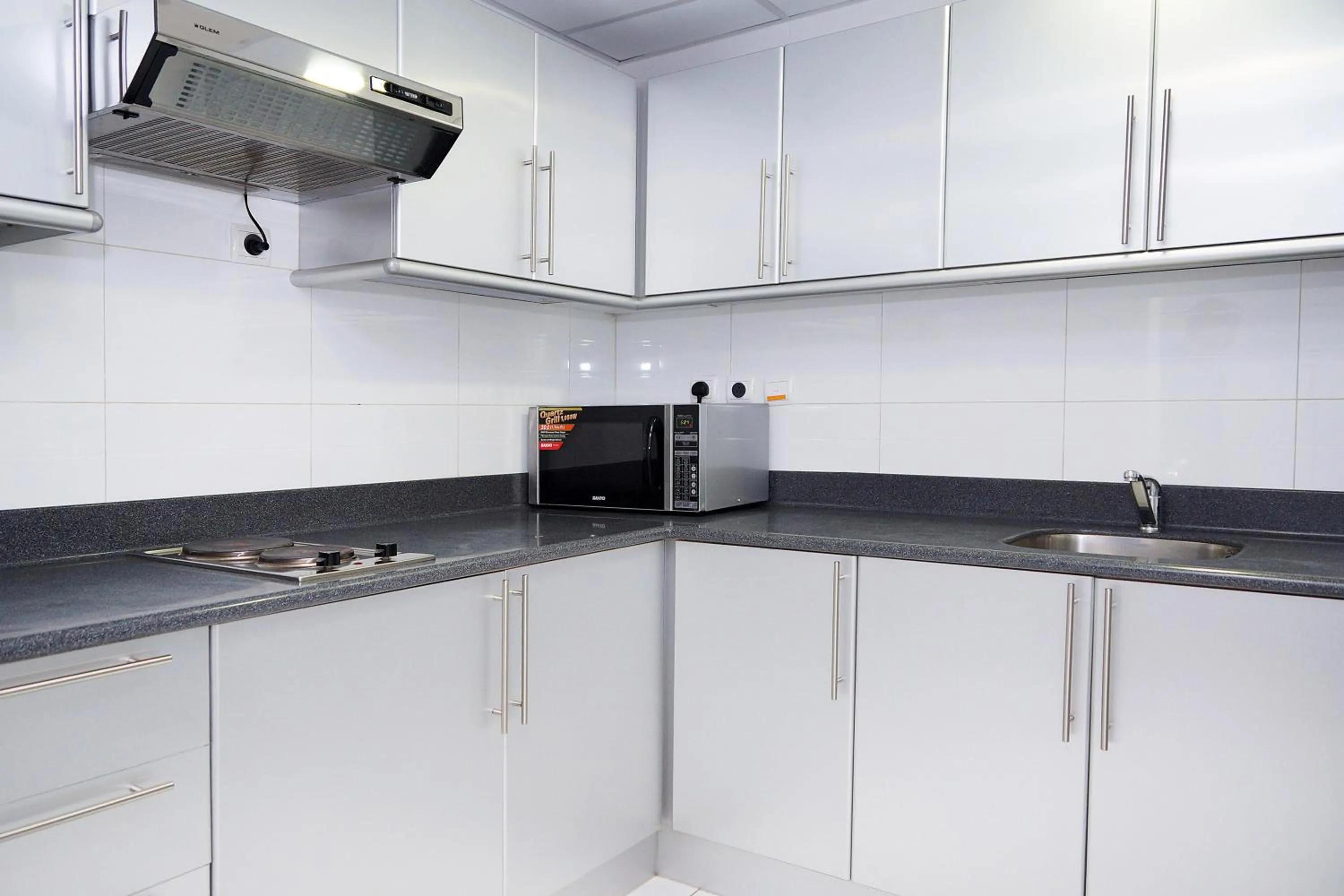 Kitchen or kitchenette in Grand Mayral Hotel