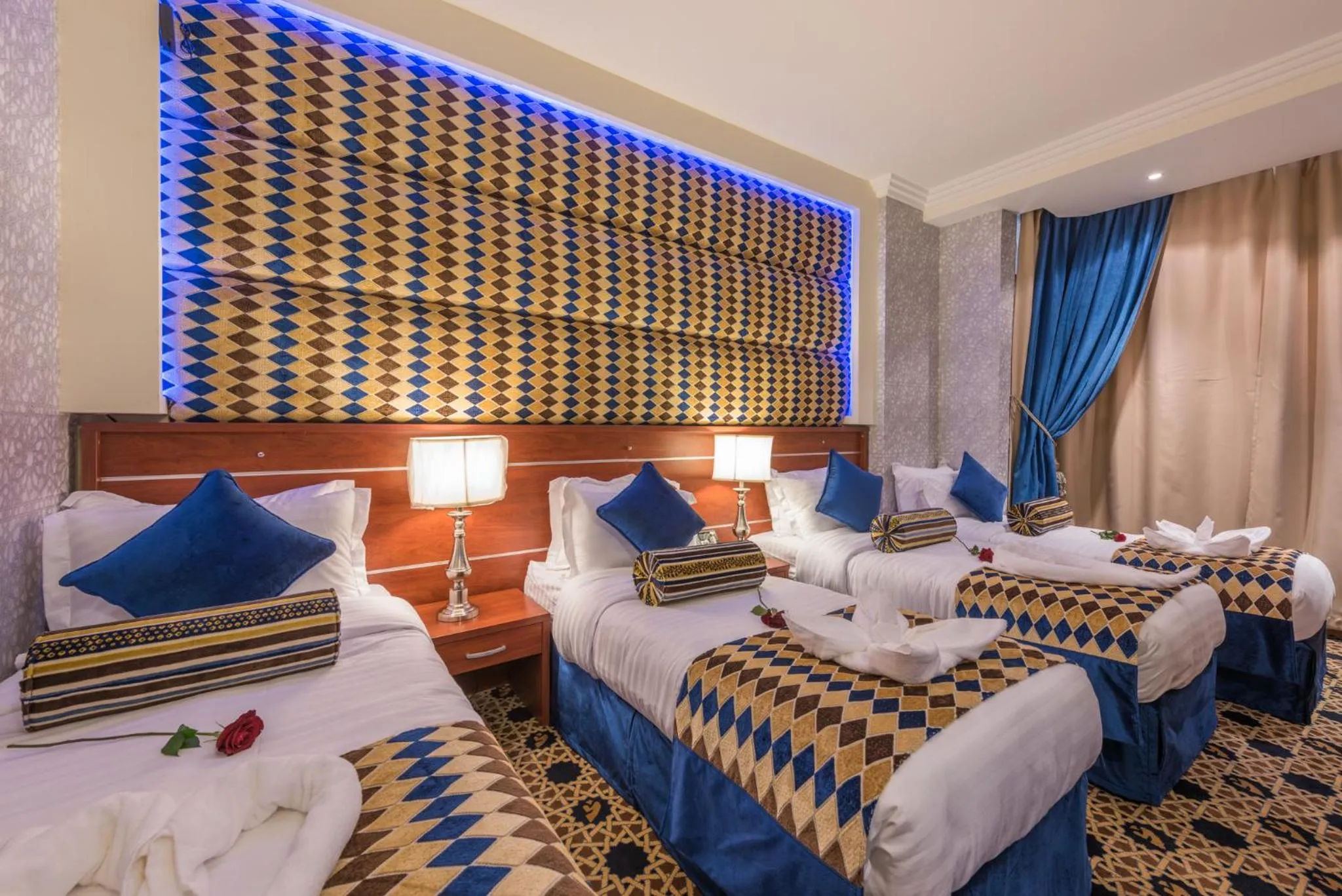 Bedroom, Bed in Nusk Al Madinah