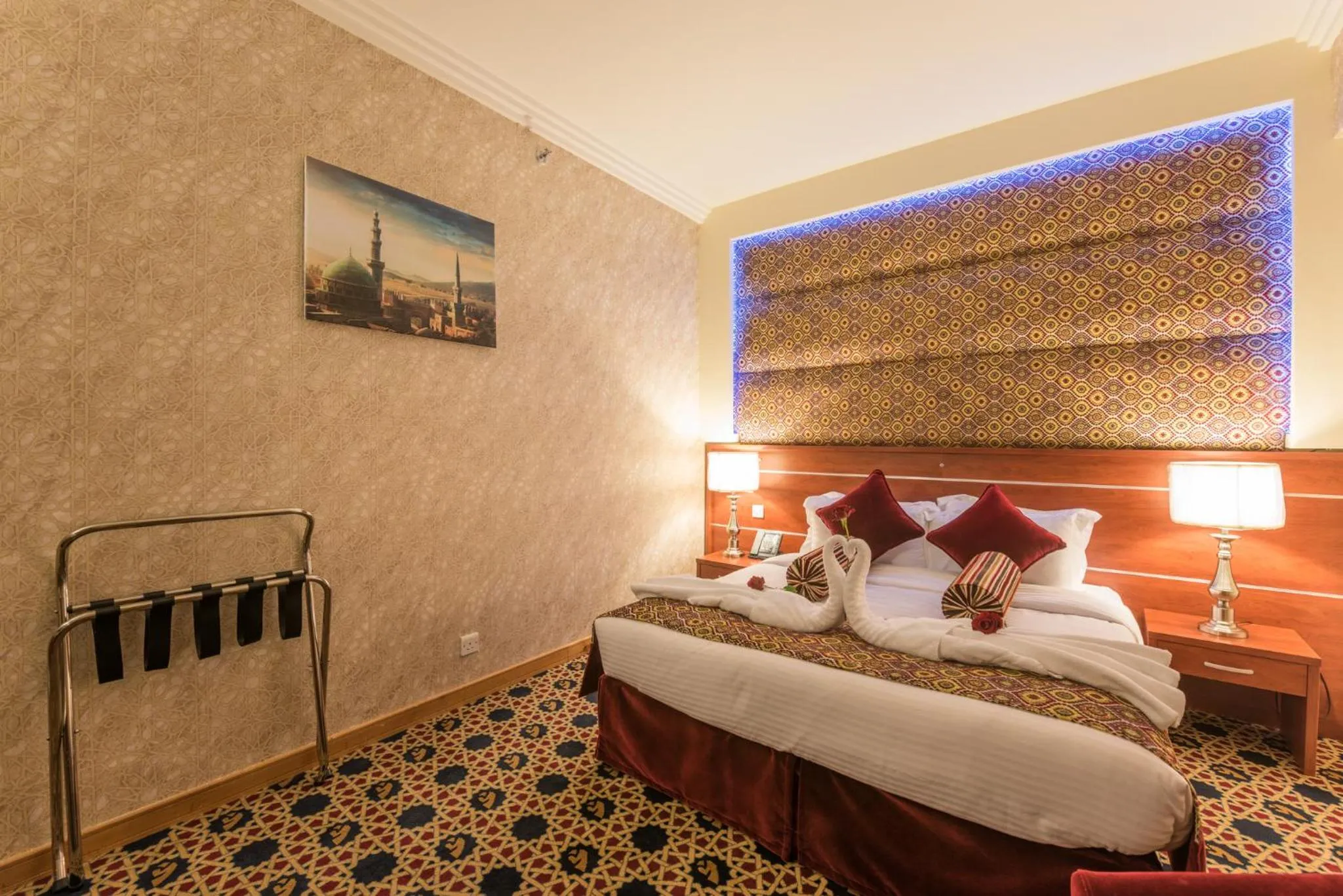Bedroom, Bed in Nusk Al Madinah