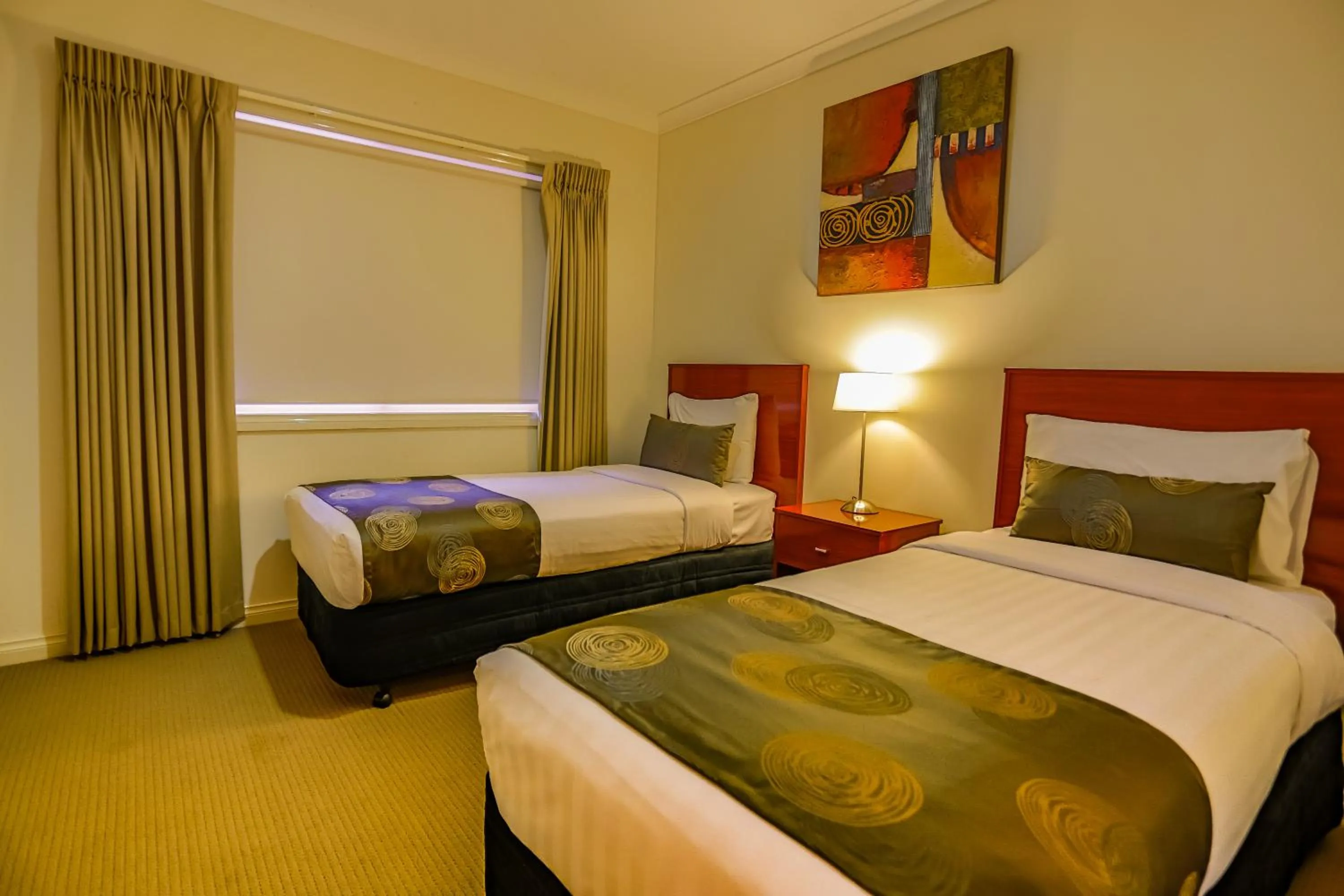 Bedroom, Bed in Murray Waters Motor Inn & Apartments