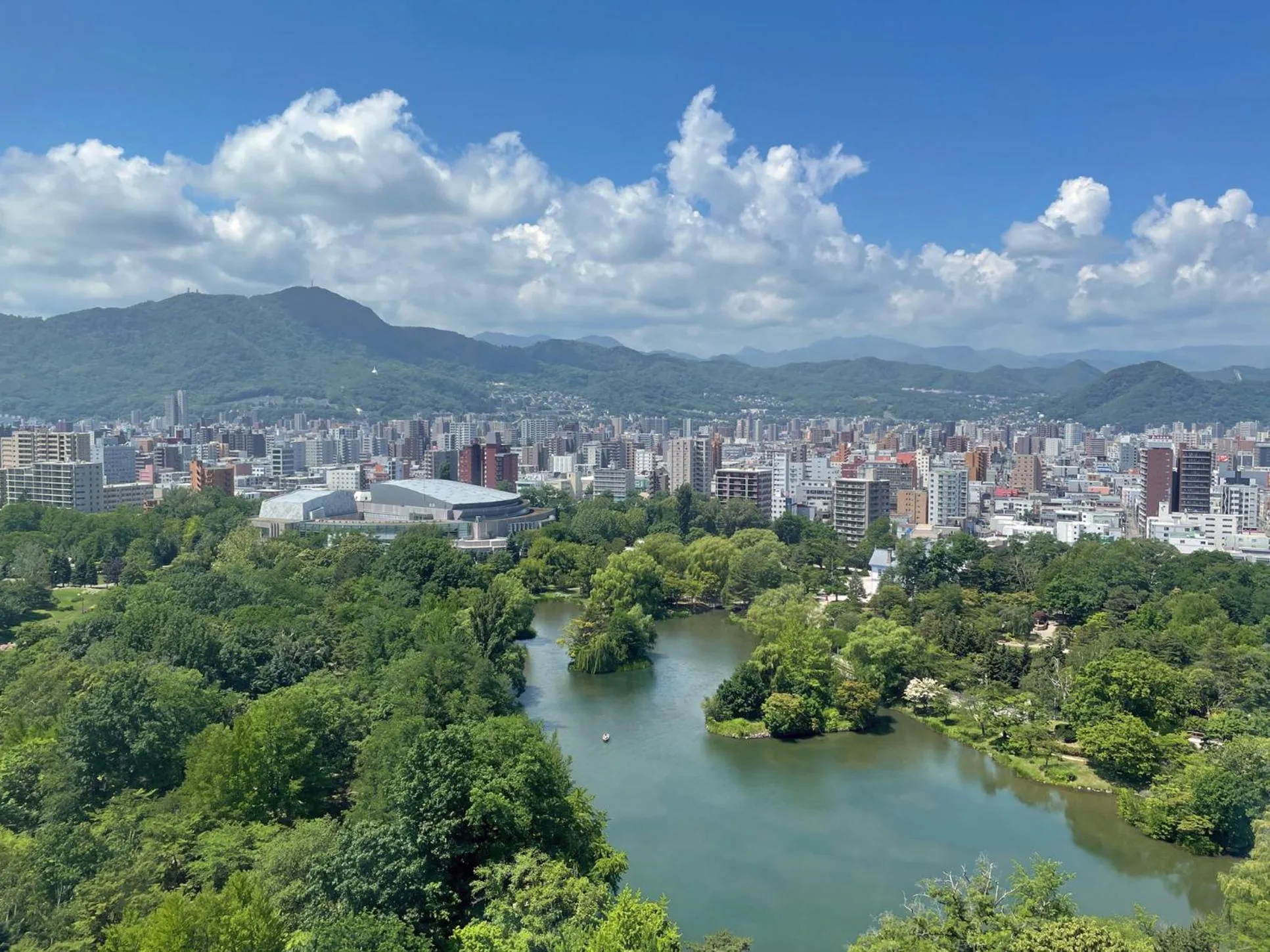 City view in Hotel Lifort Sapporo