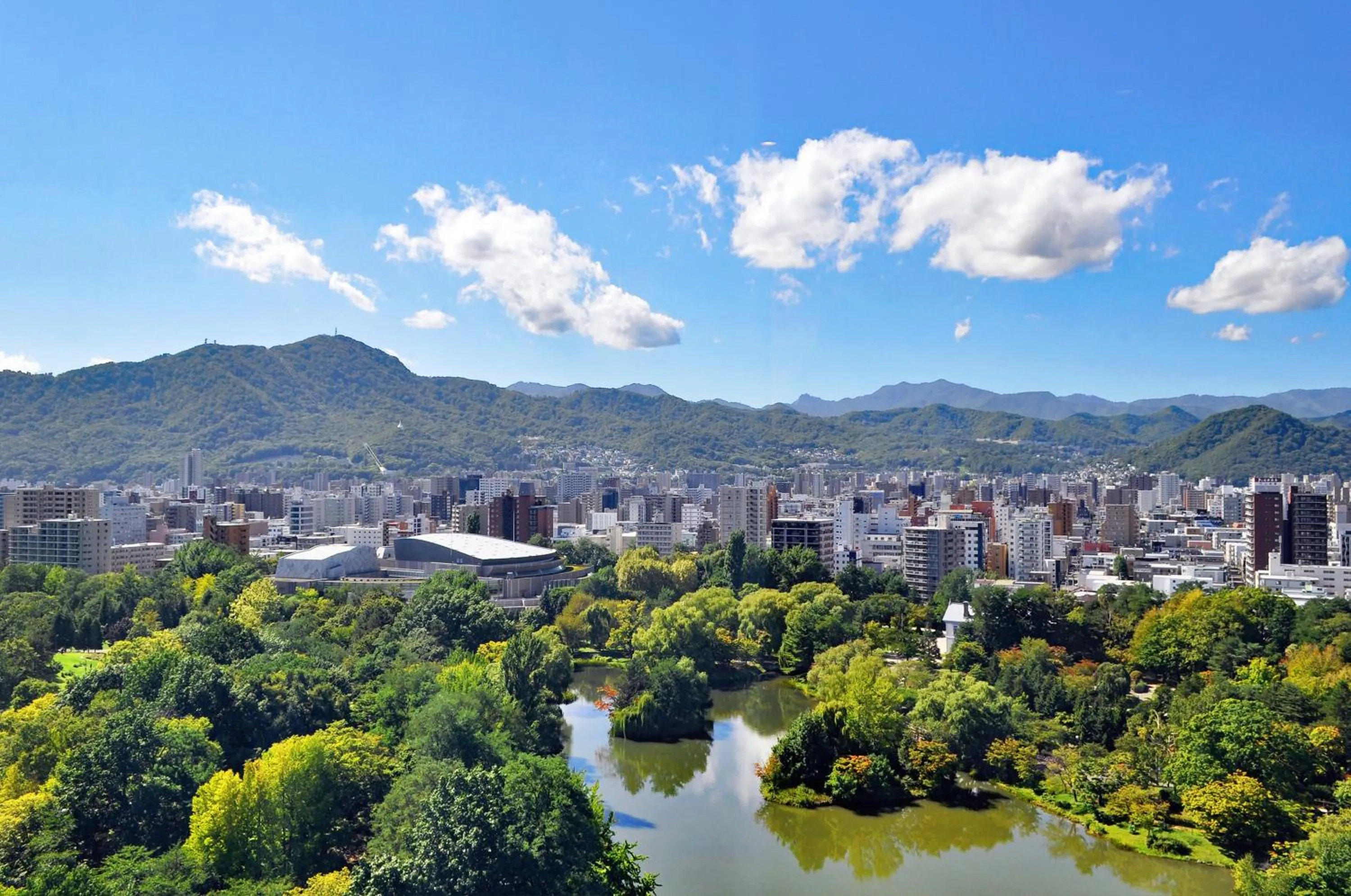 City view in Hotel Lifort Sapporo
