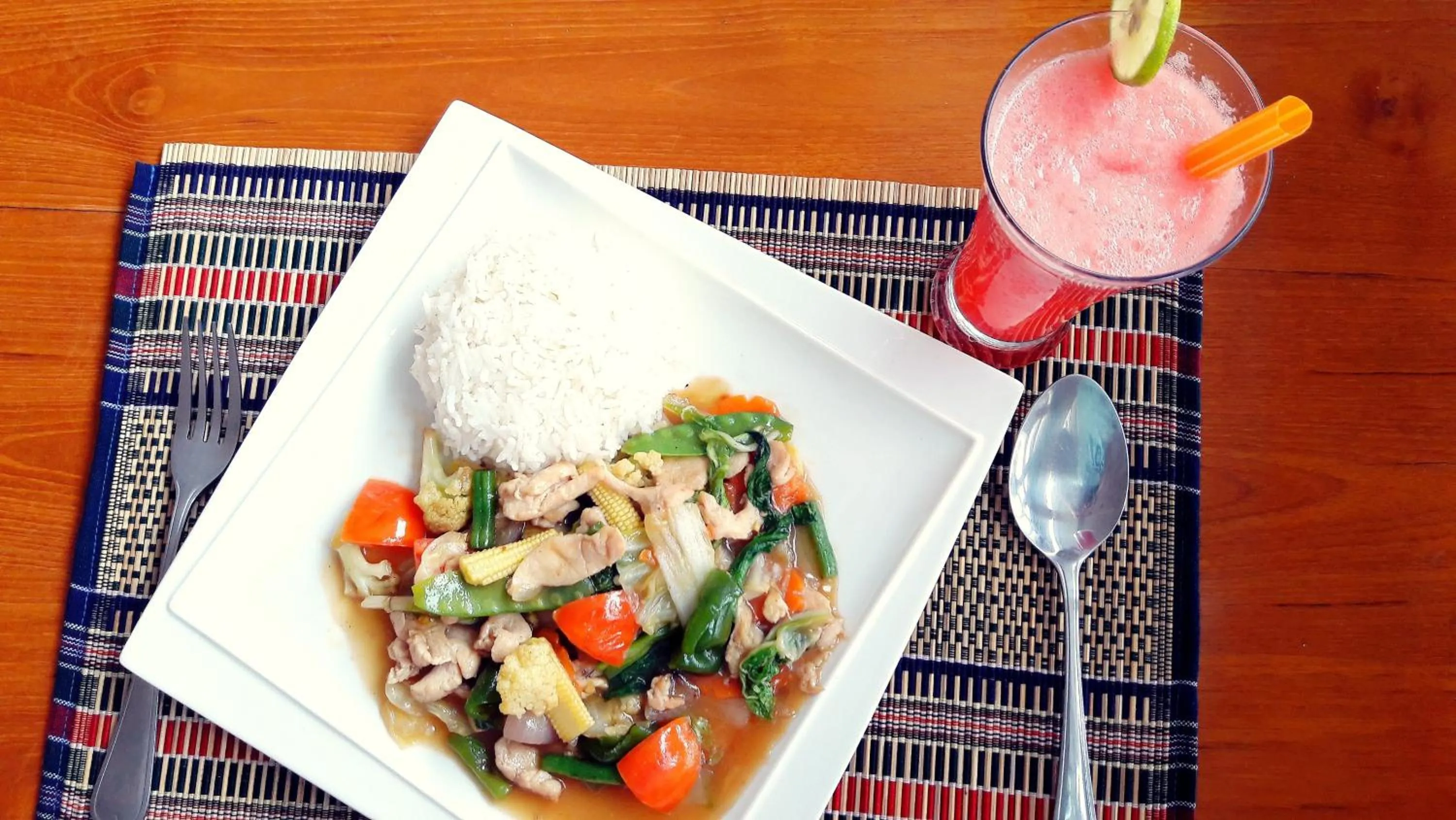 Food close-up in Grand Laurel Hotel