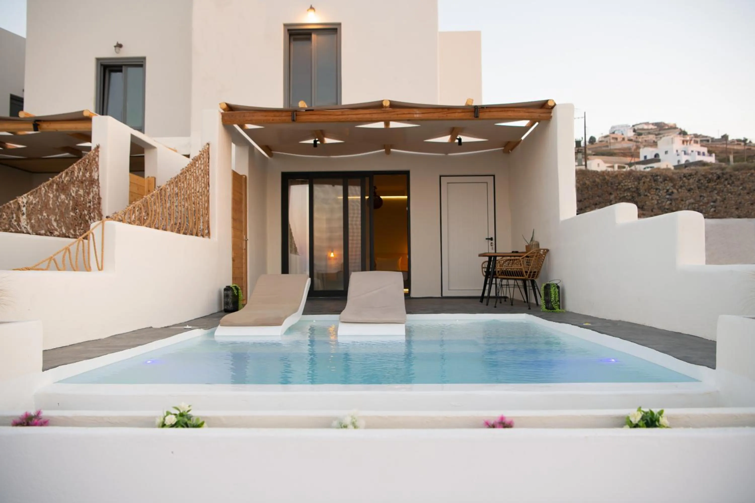 Balcony/Terrace in Salida Del Sol Santorini