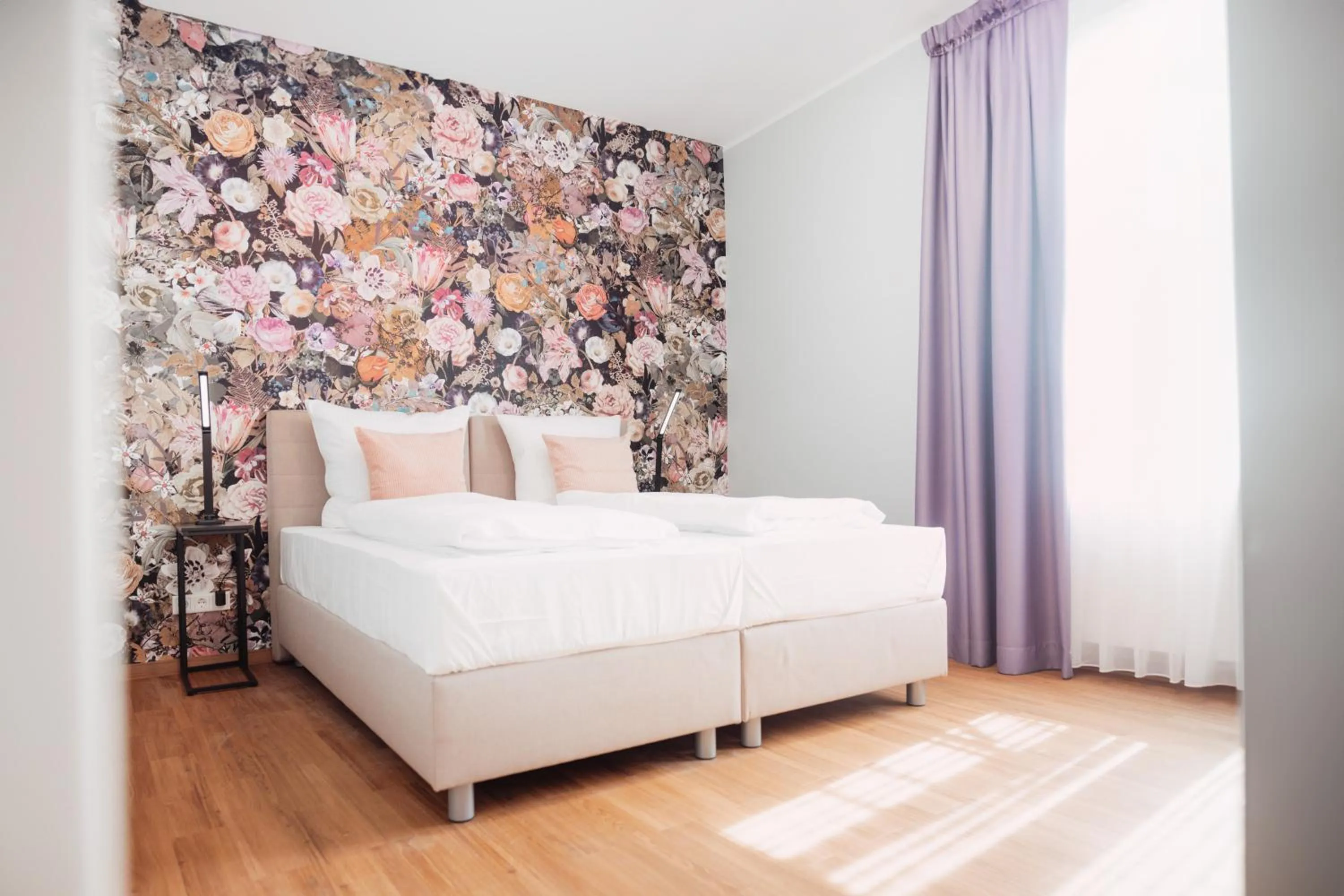 Bed in House of Blooms