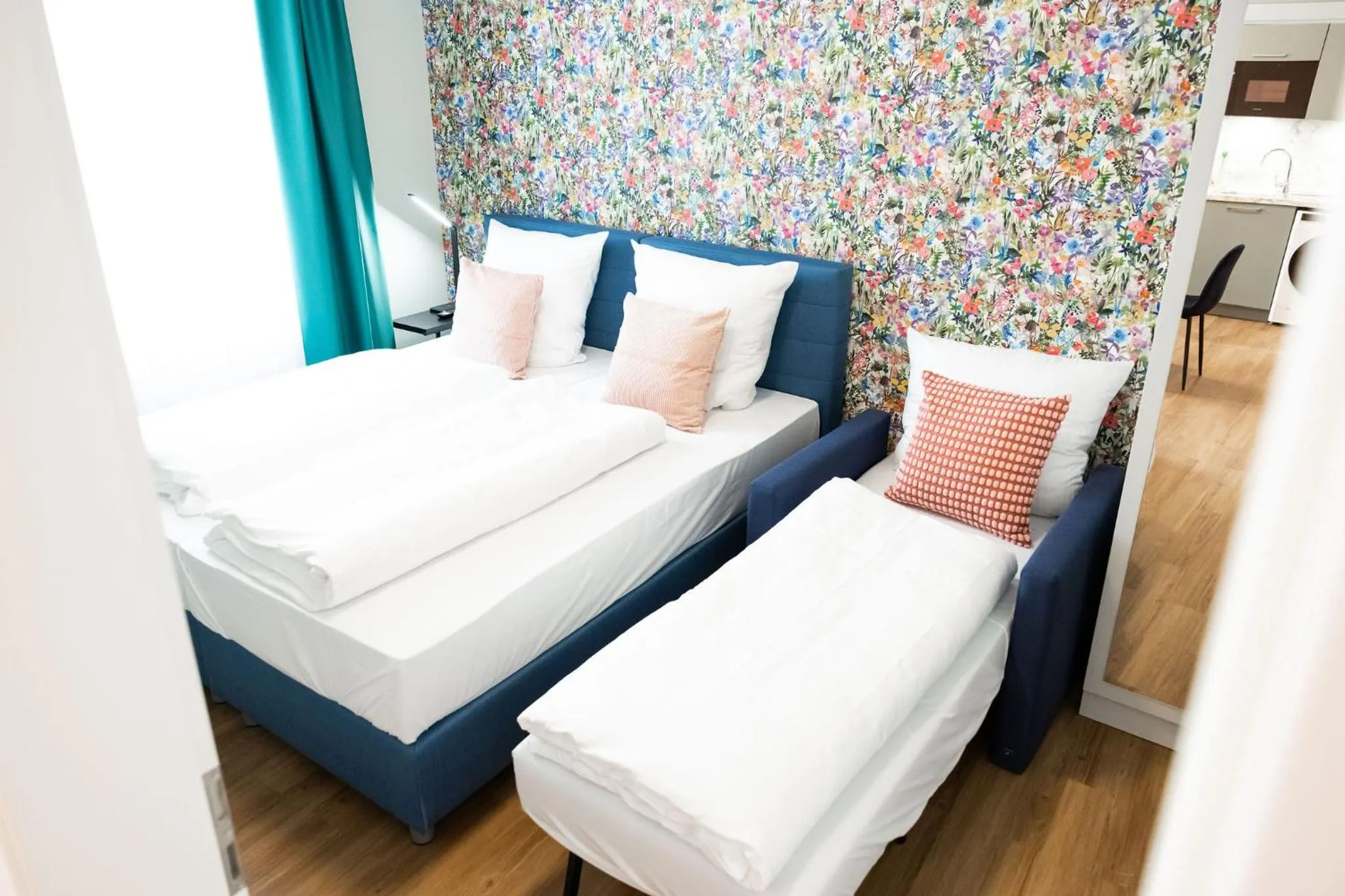 Bed in House of Blooms