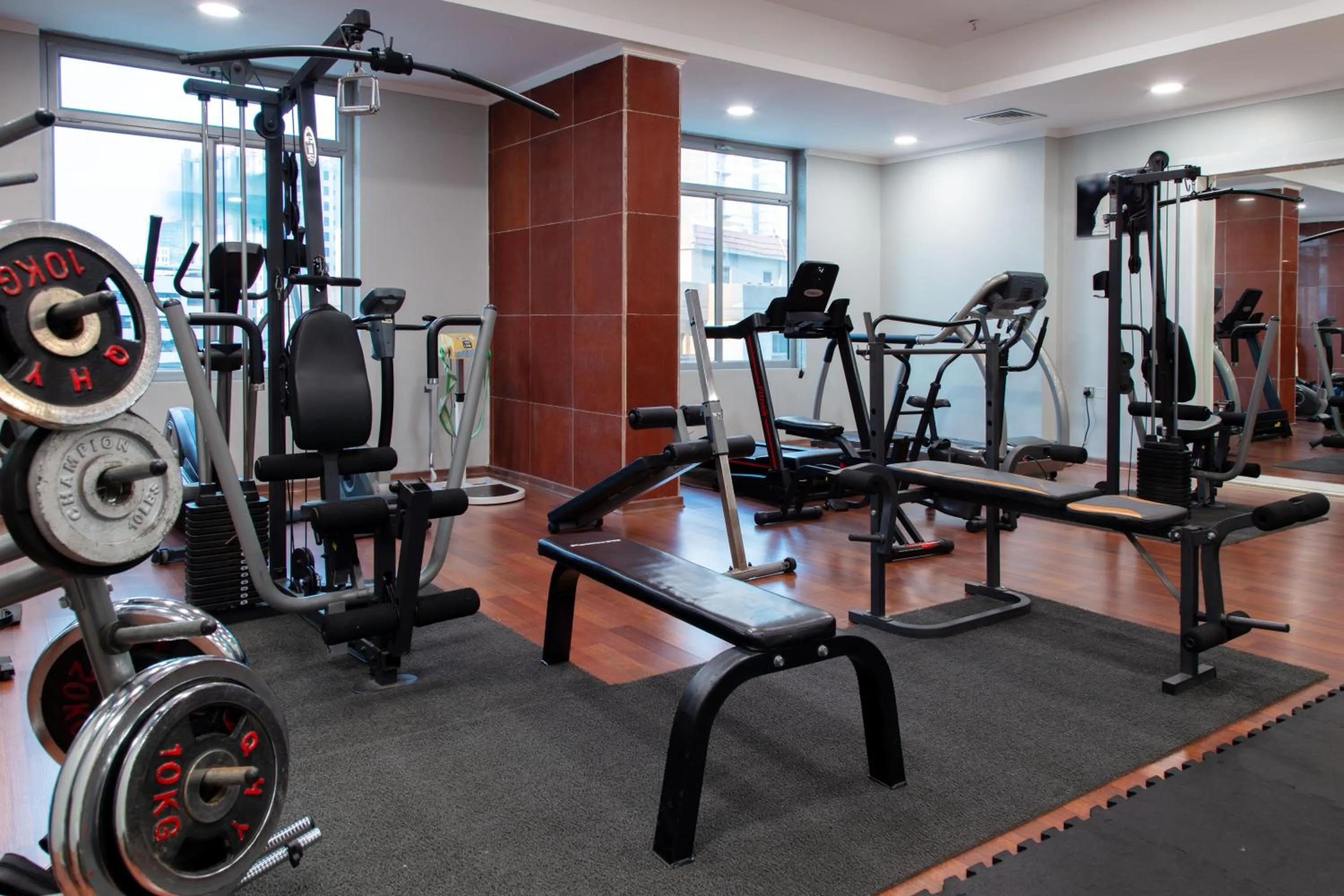 Fitness centre/facilities in City Tower Hotel