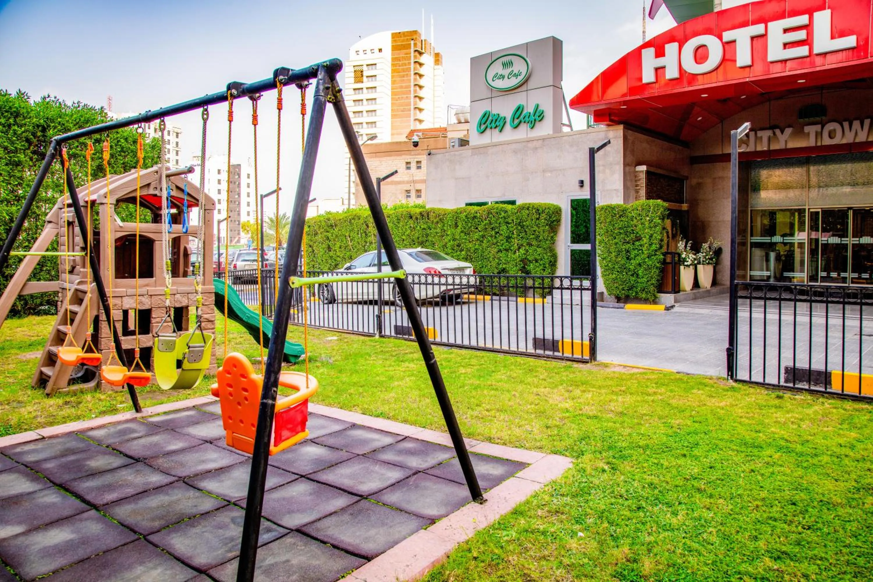 Garden in City Tower Hotel