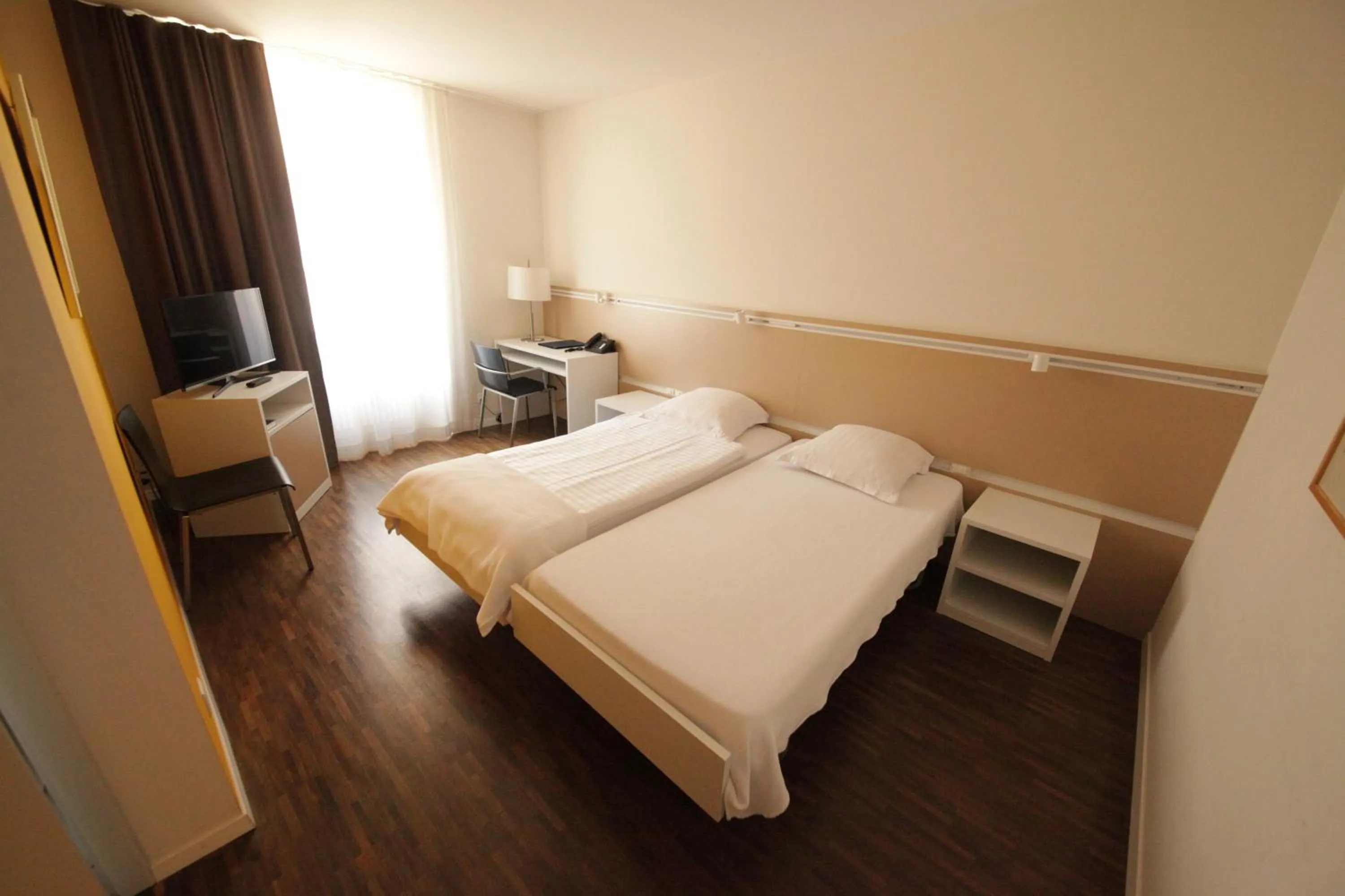 Bed in Auberge de Prangins